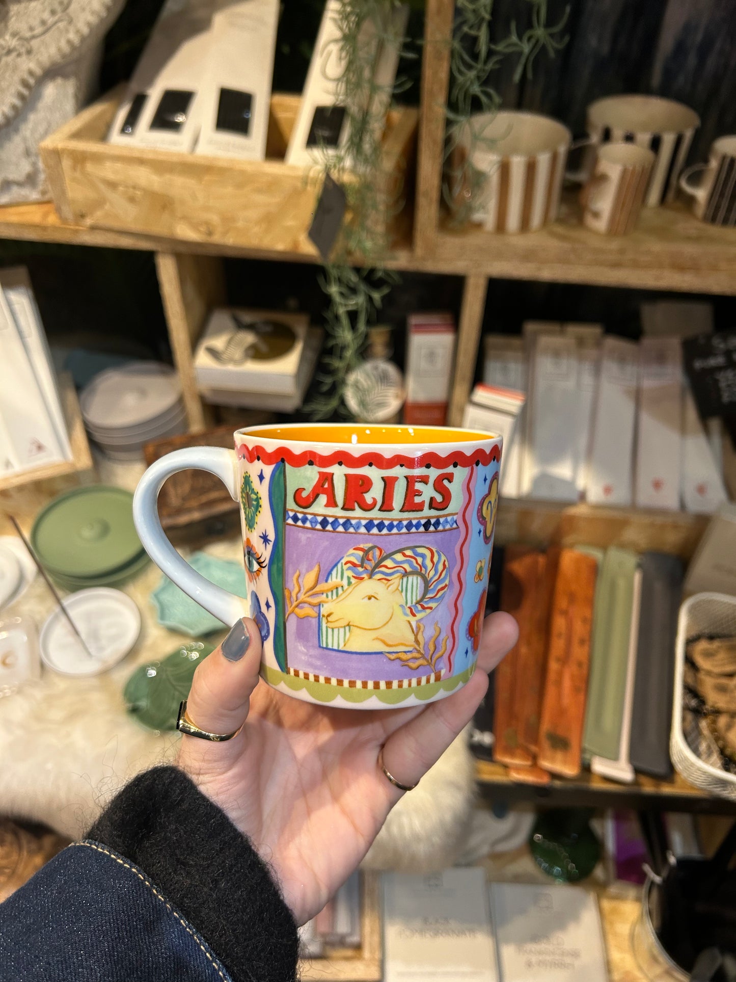 Eleanor Bowmer Zodiac Mug - Aries
