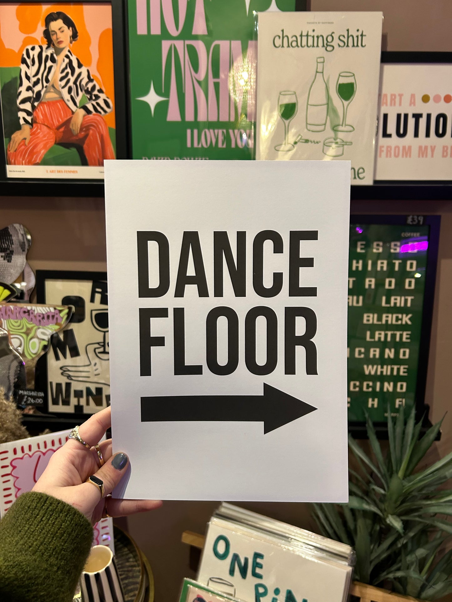 Dance Floor A4 Print