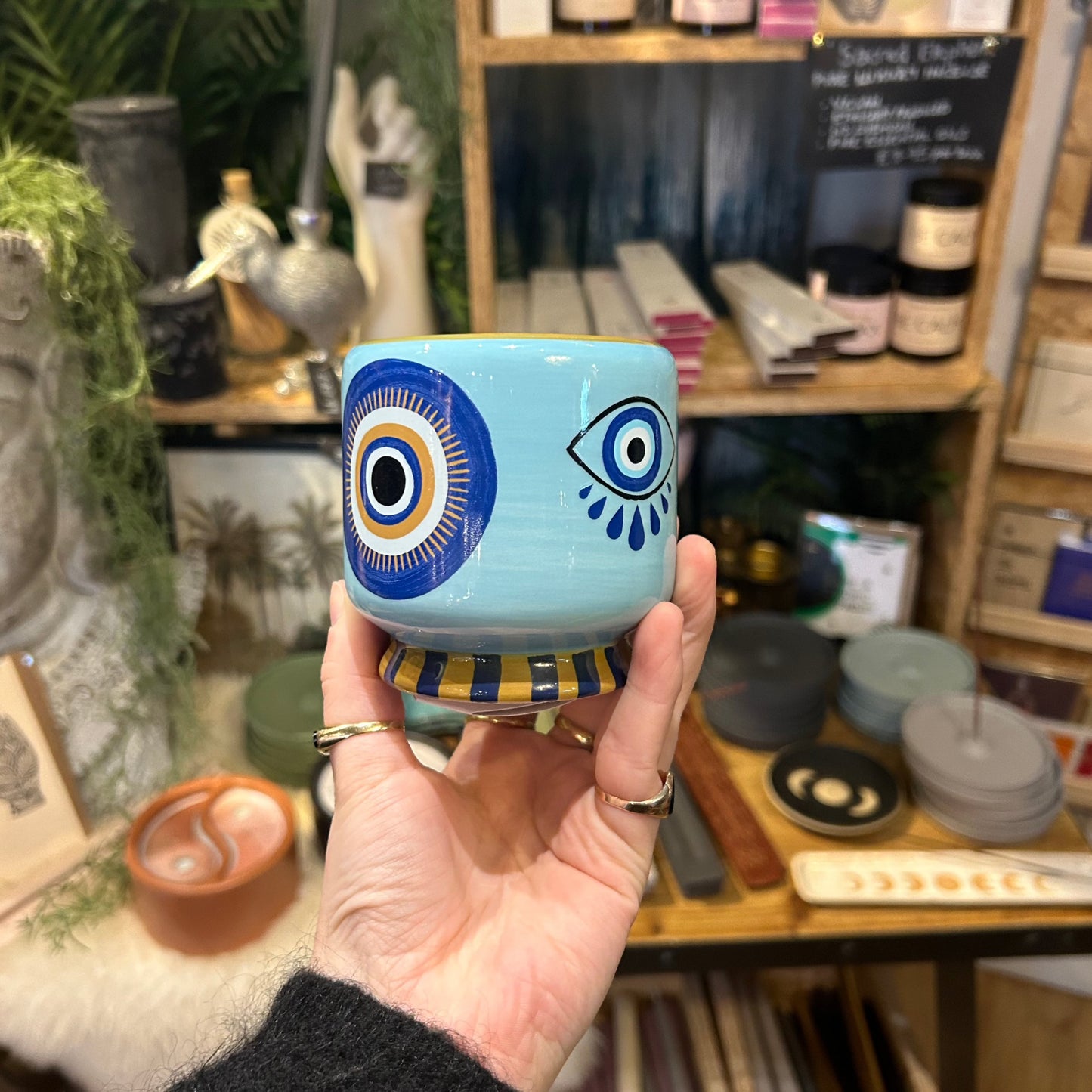 Evil Eye Candle