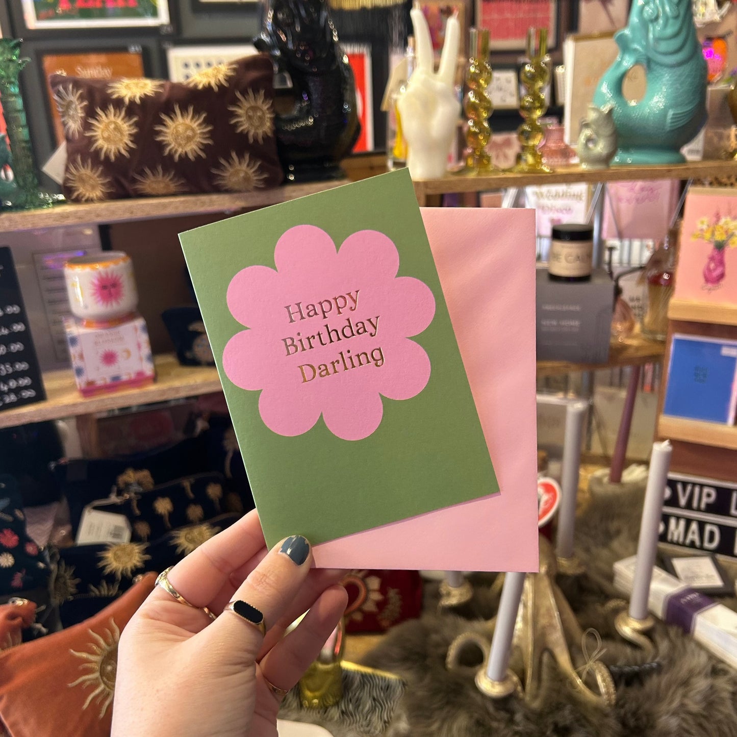 'Happy Birthday Darling' Card