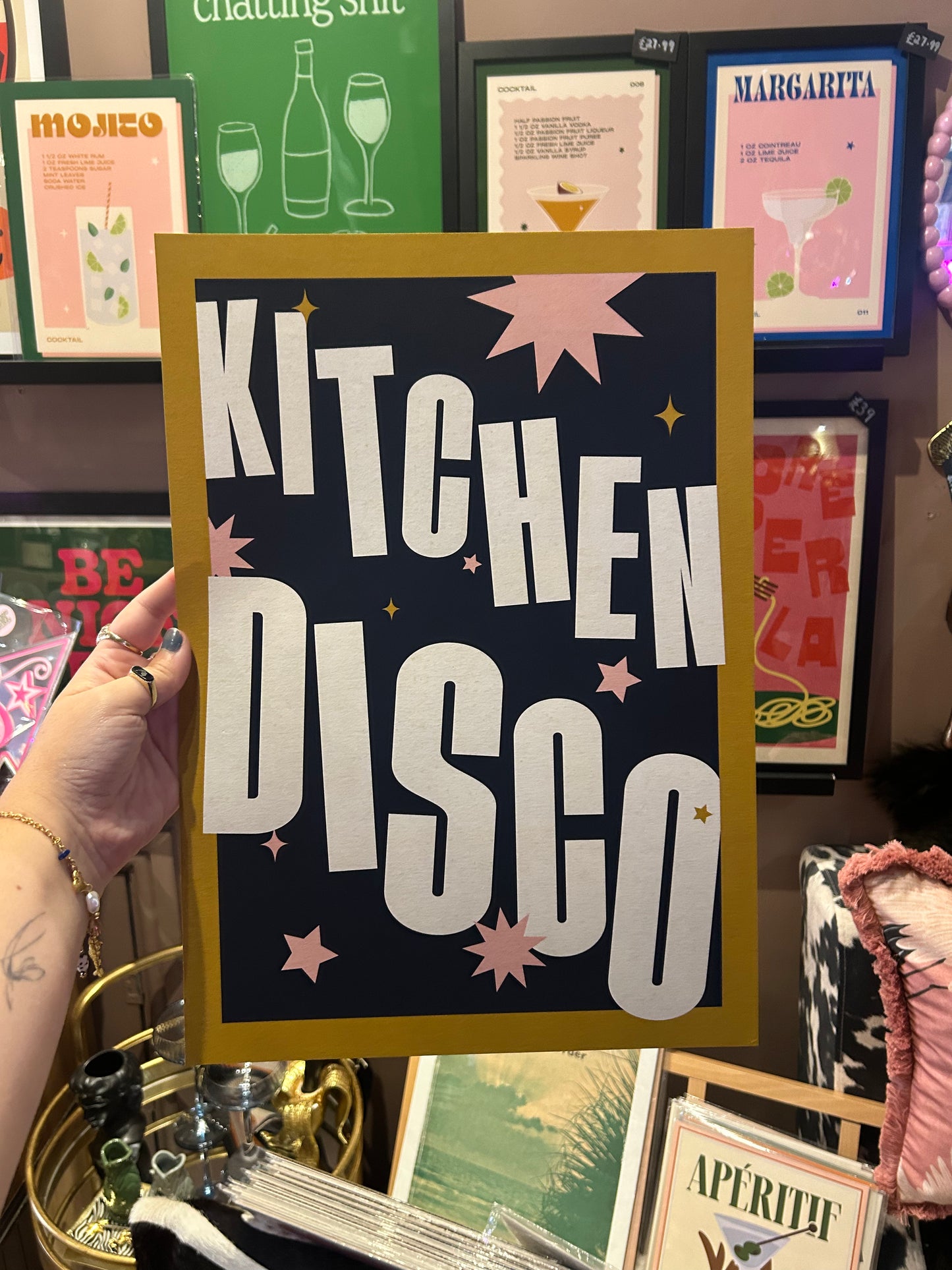 Kitchen Disco A3 Print