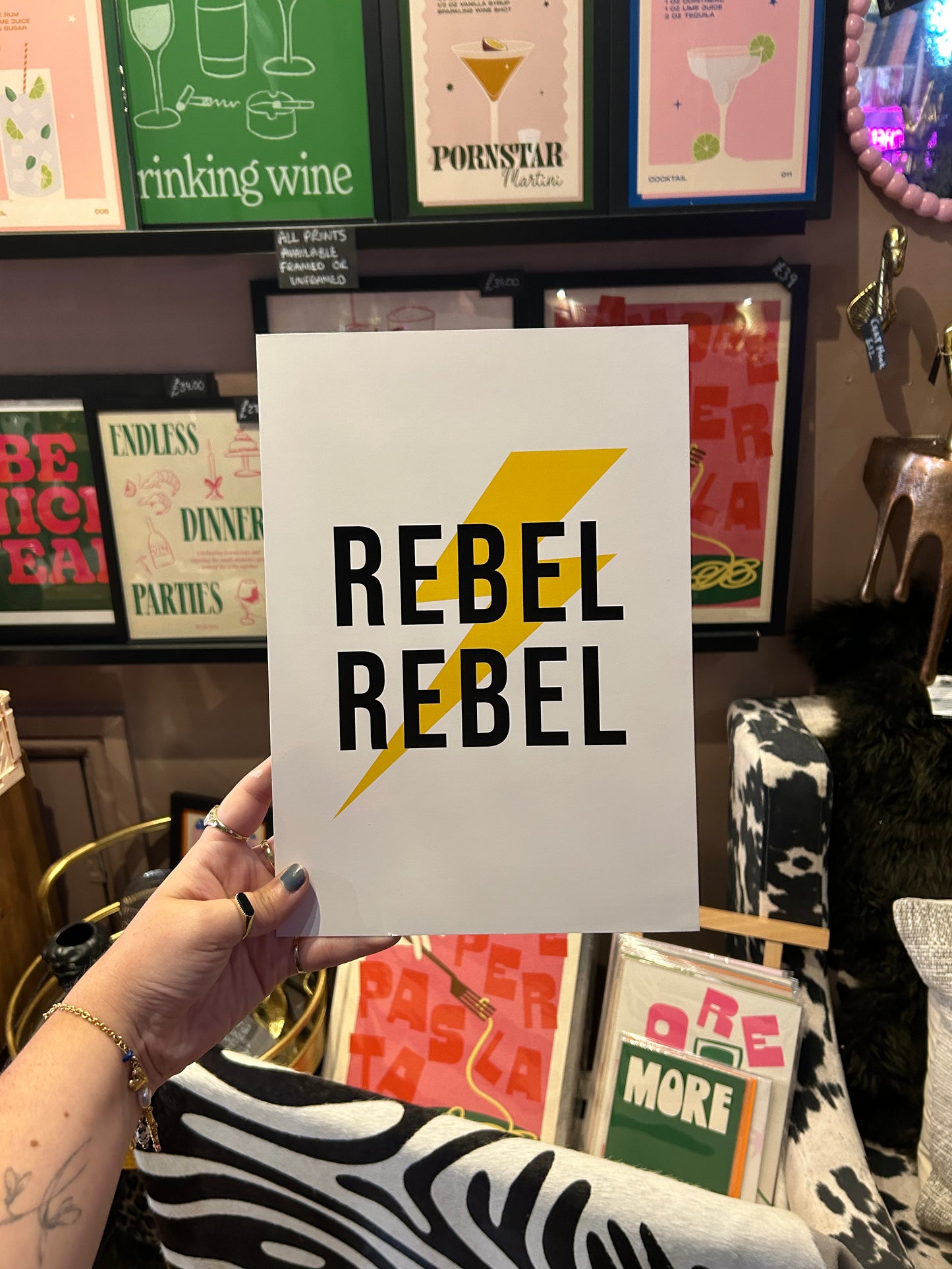 Rebel Rebel A4 Print