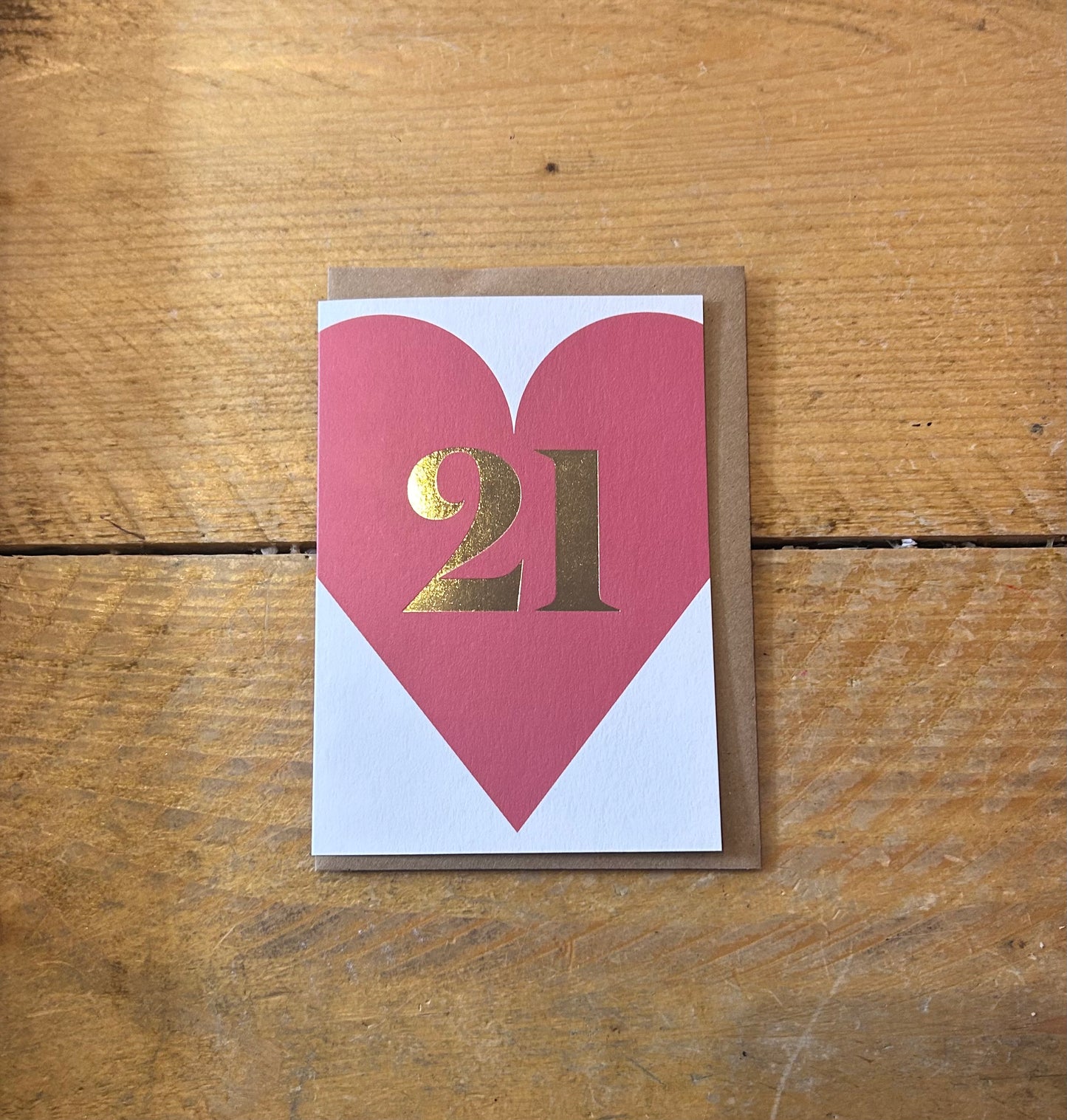 21st Birthday Card