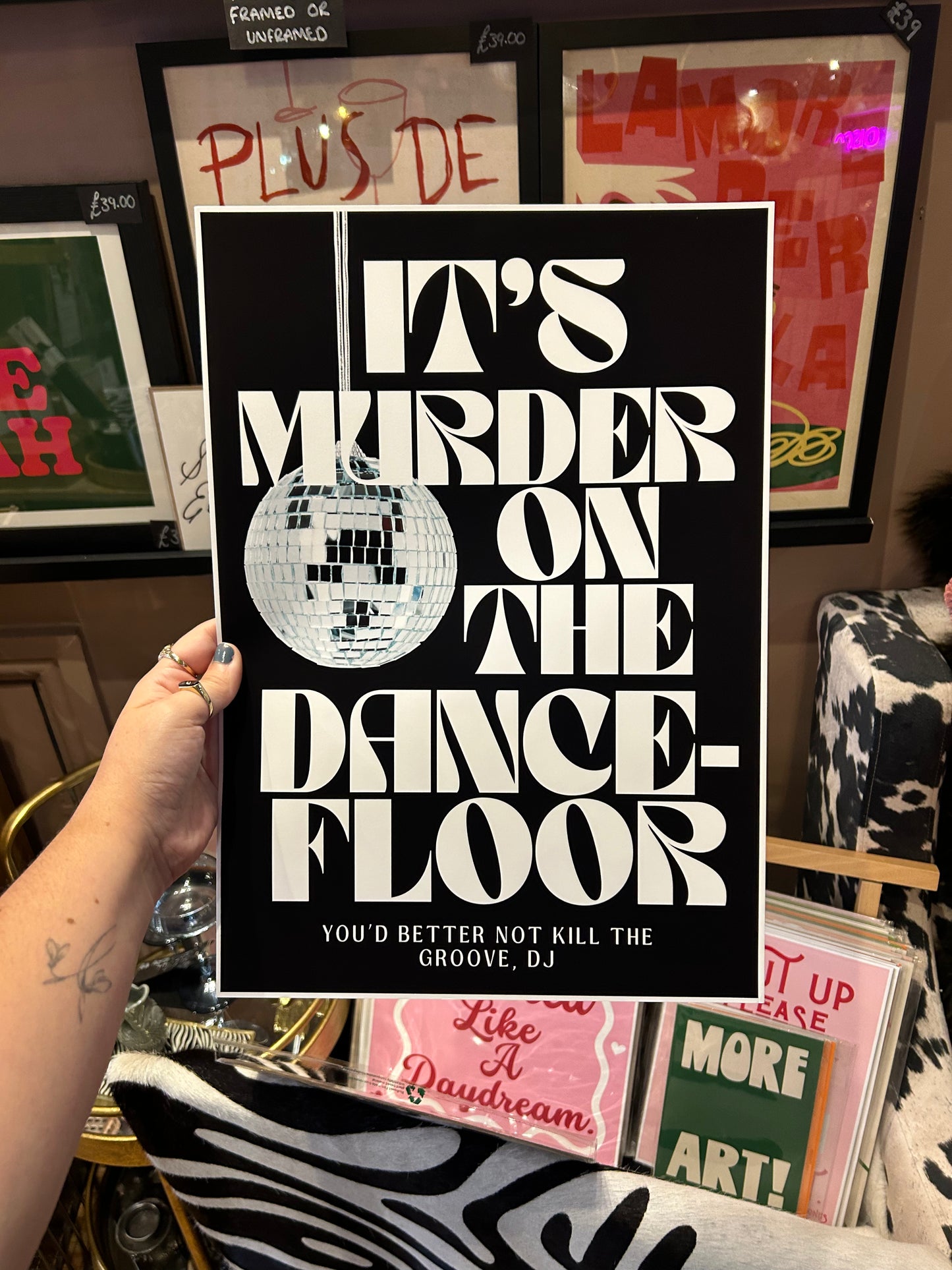 Murder On The Dancefloor Print