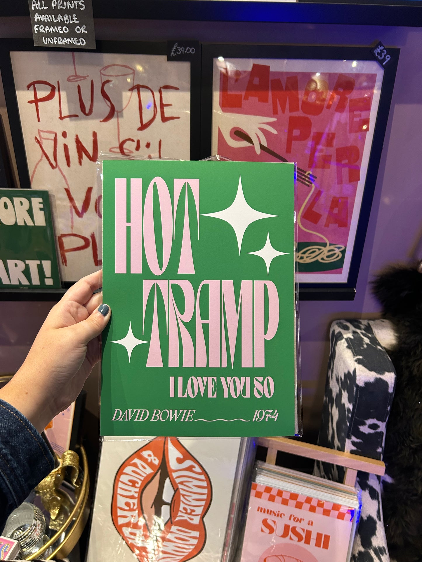 'Hot Tramp I Love You So' Print