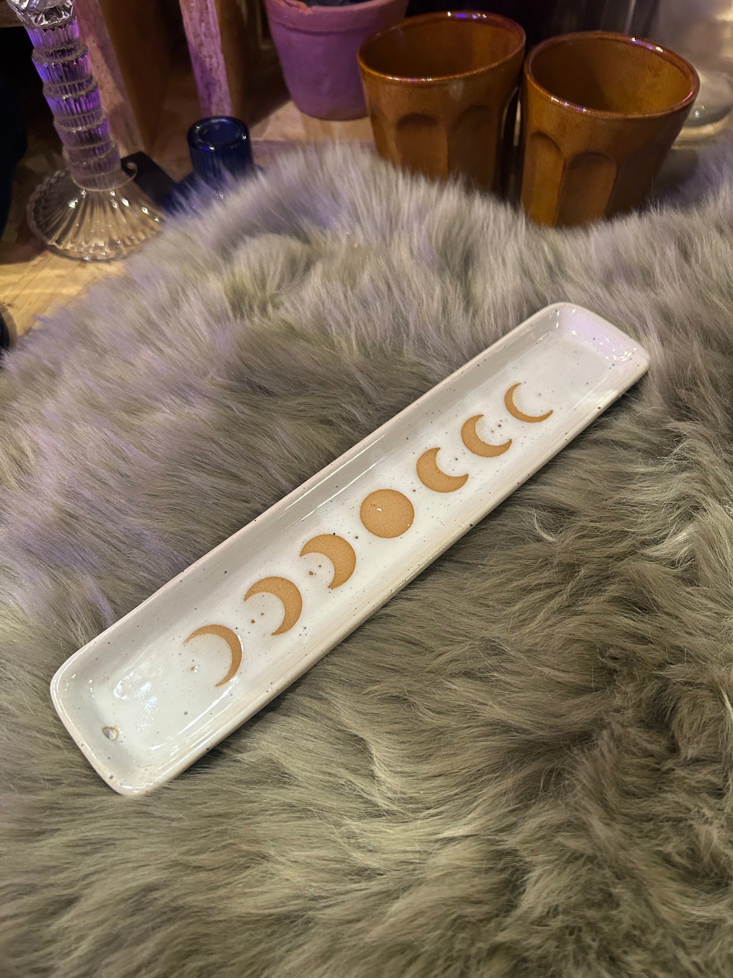 Moon Phase Incense Holder