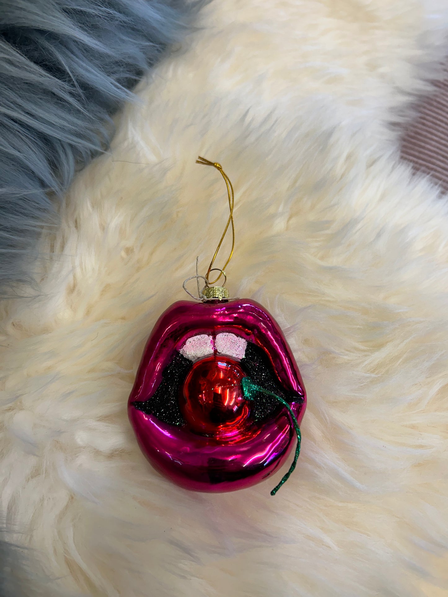 Cherry Lips Bauble