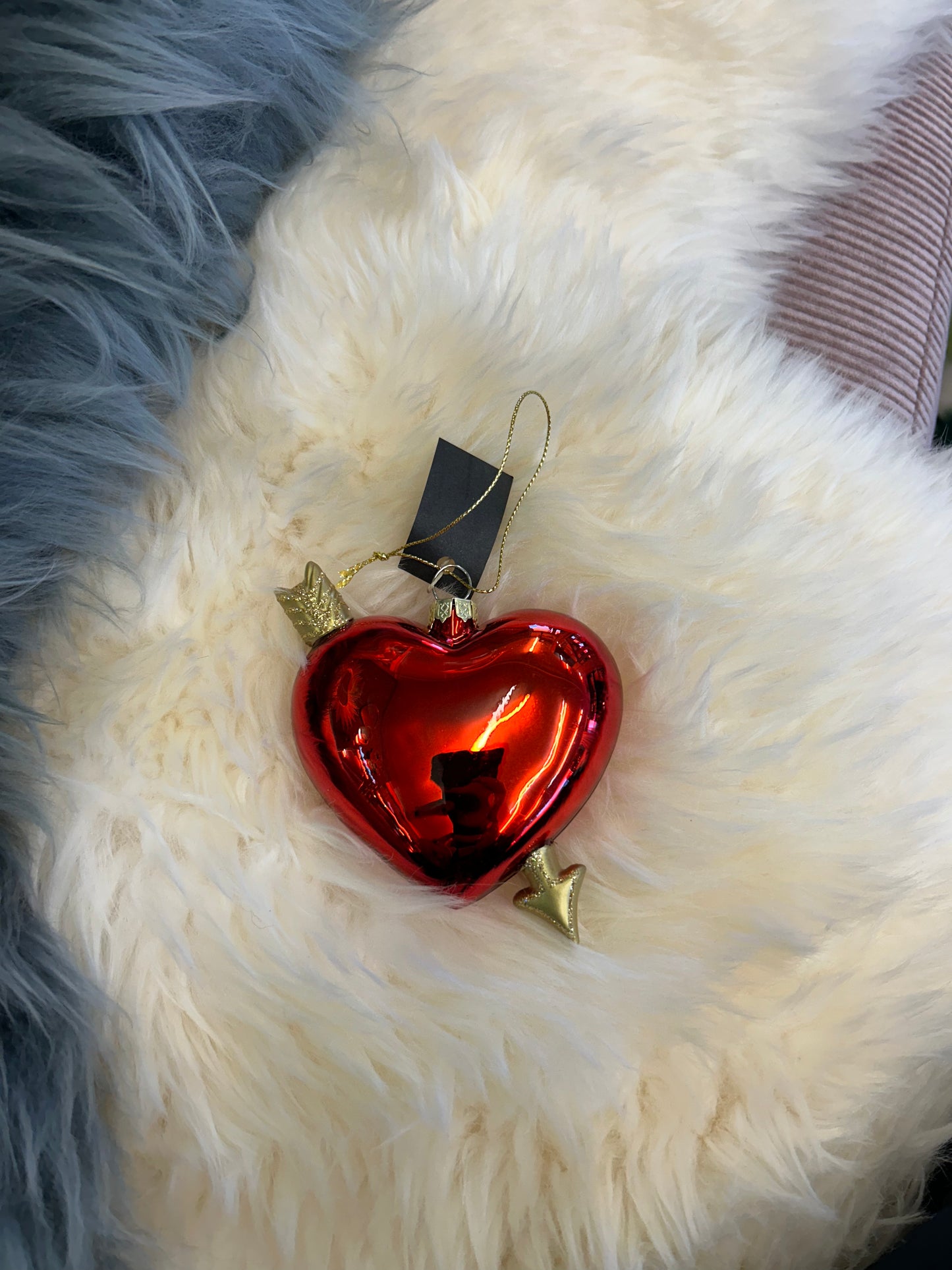 Heart and Arrow Bauble