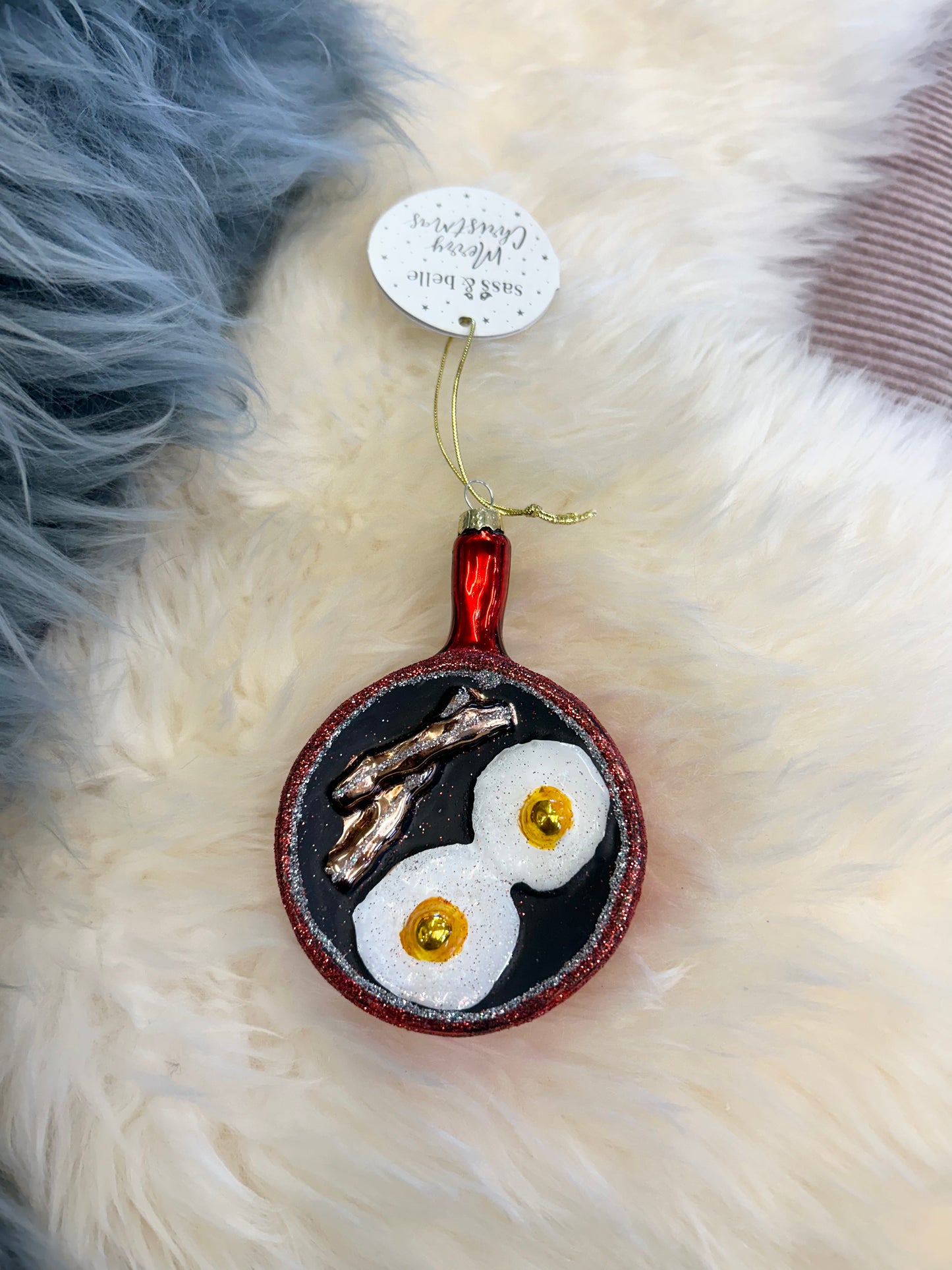 Frying Pan Full English Bauble
