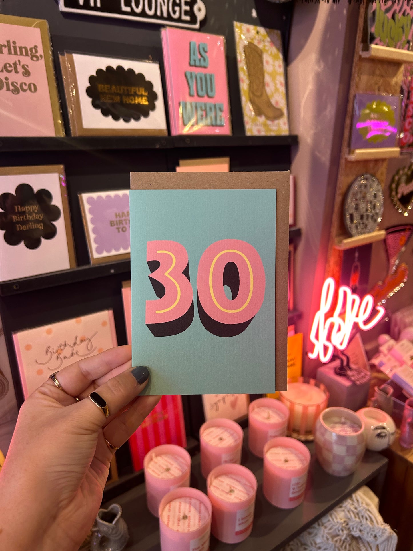 30th Birthday Card