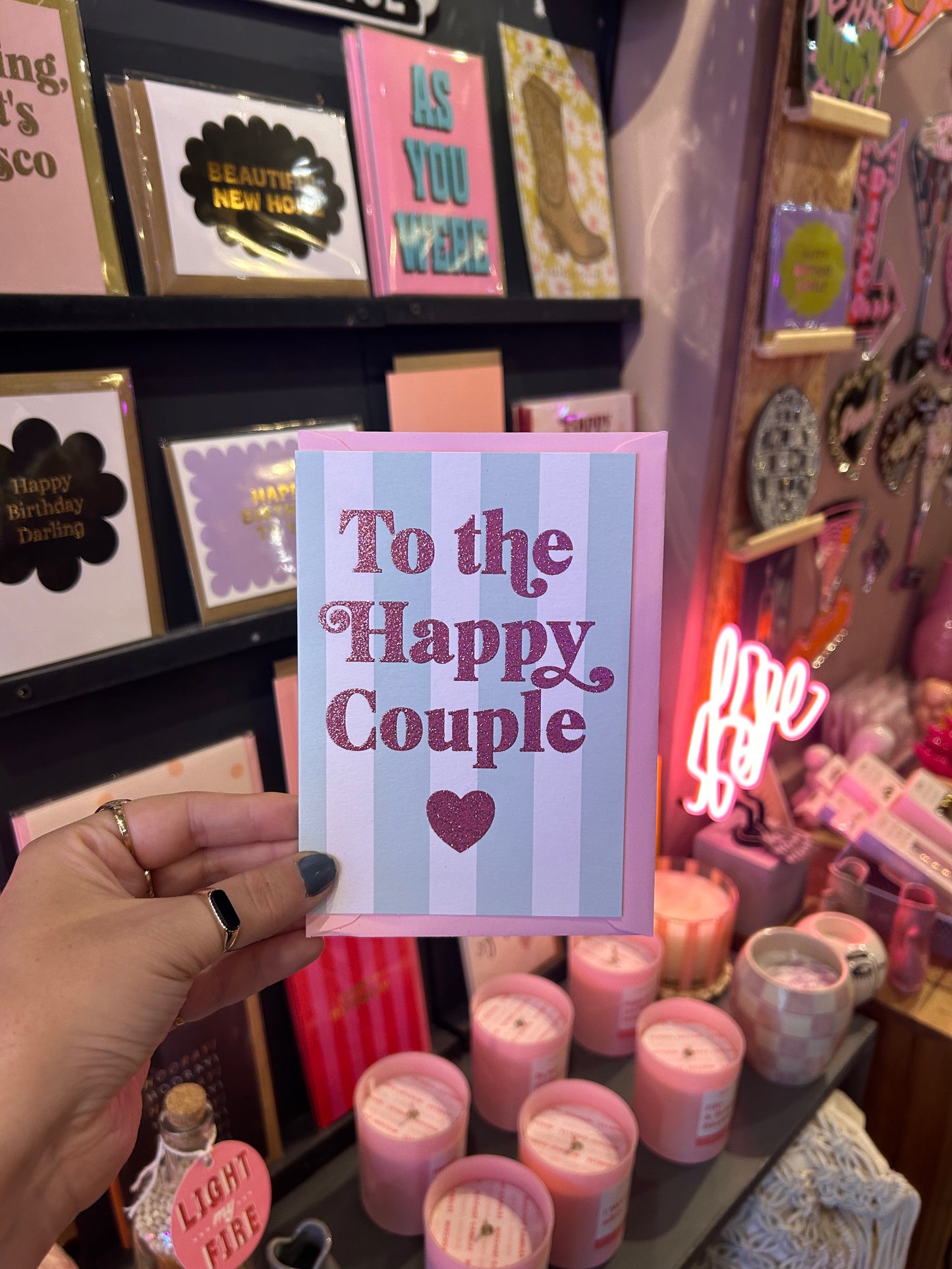 'To The Happy Couple' Card