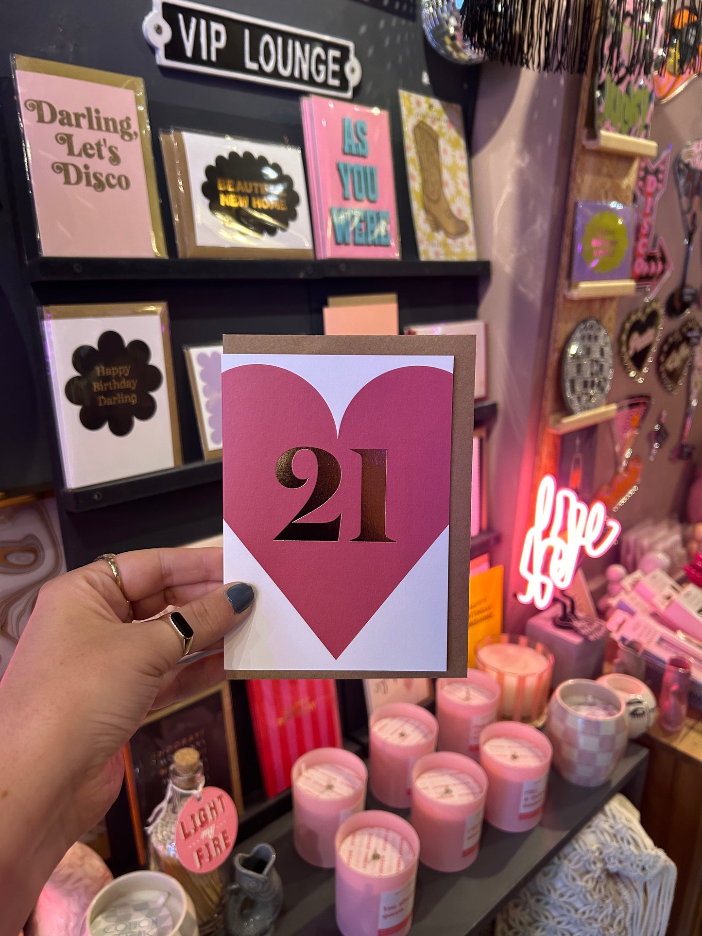 21st Birthday Card