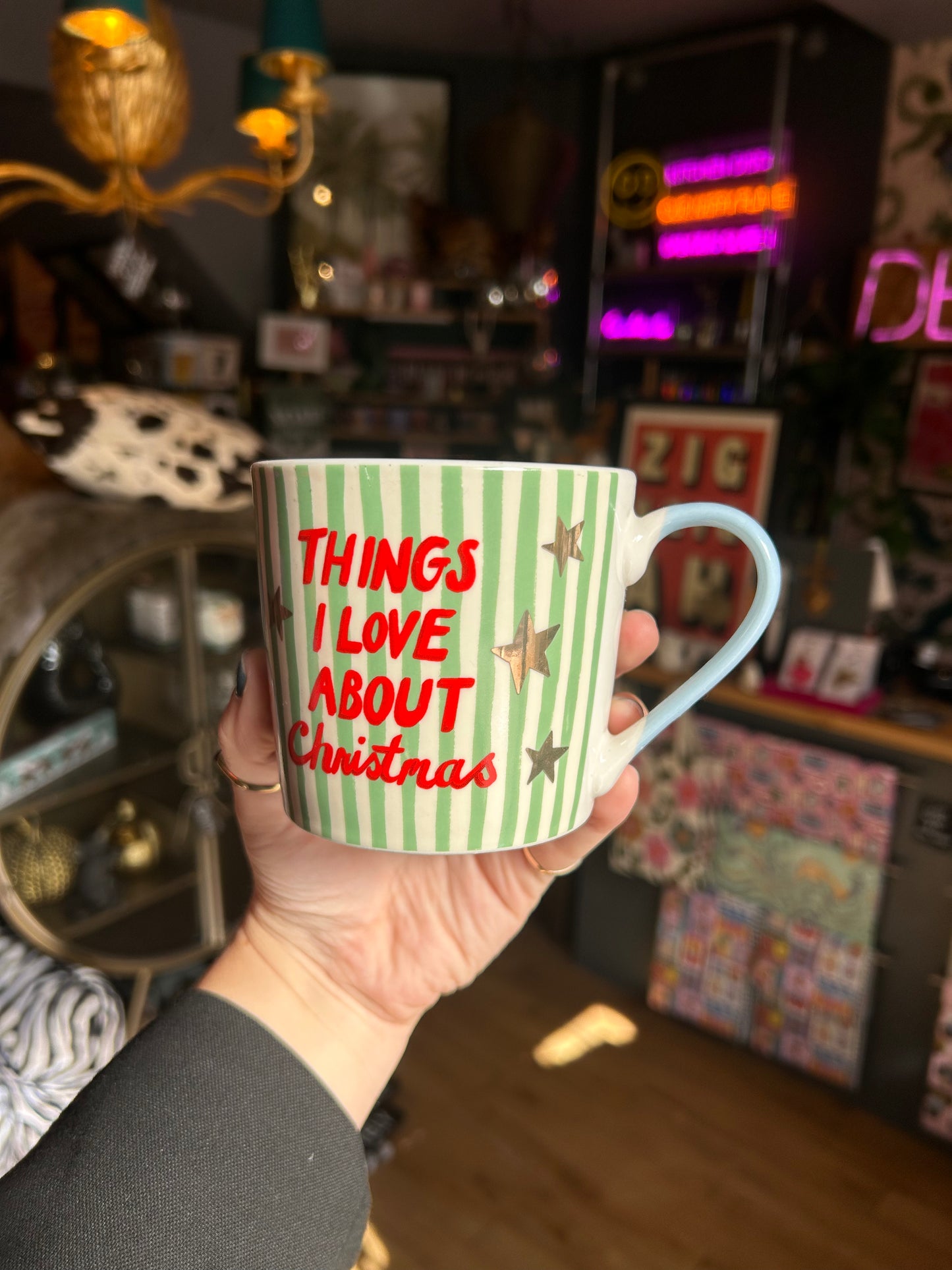 Eleanor Bowmer 'Things I Love About Christmas' Mug