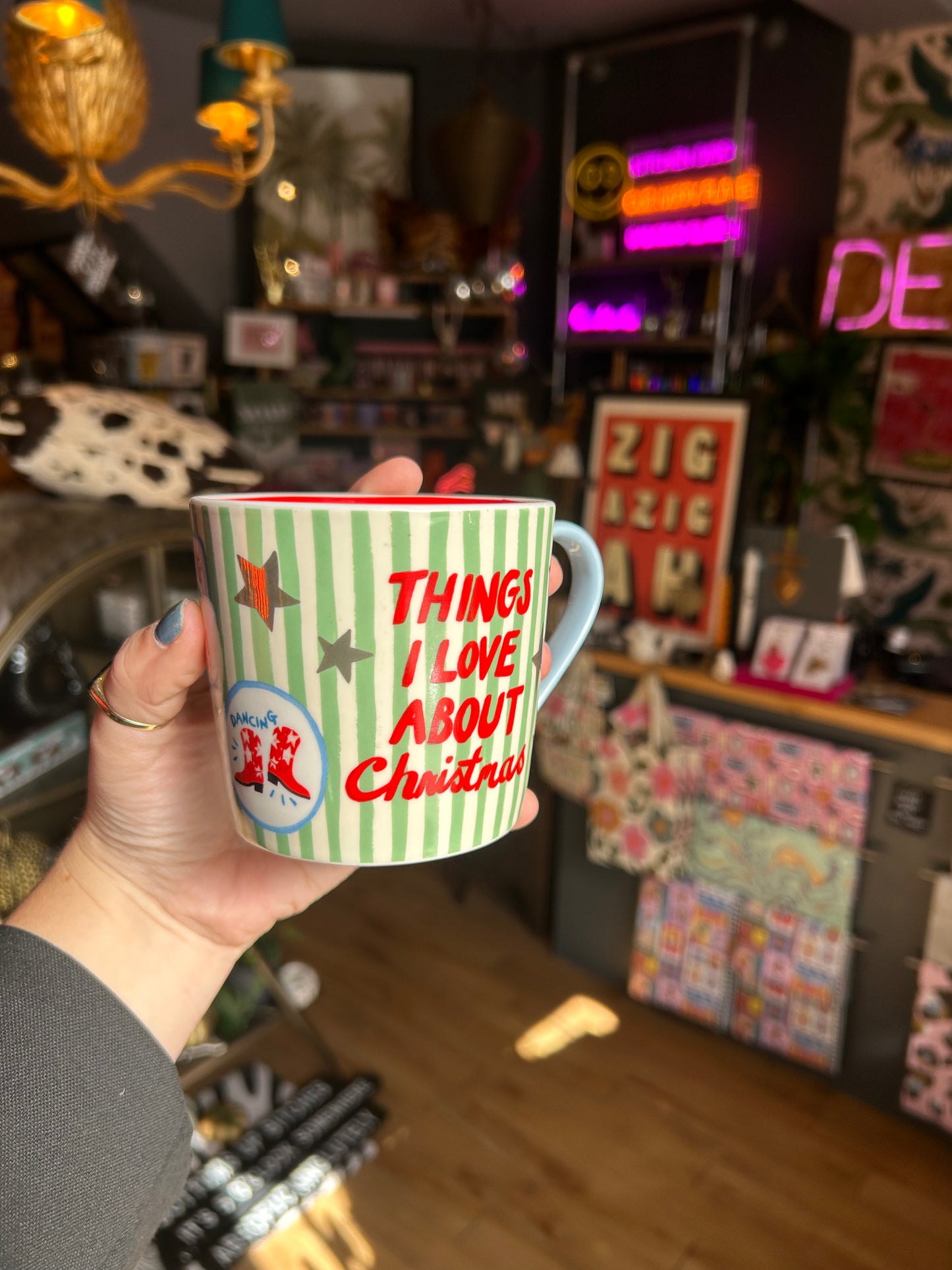Eleanor Bowmer 'Things I Love About Christmas' Mug