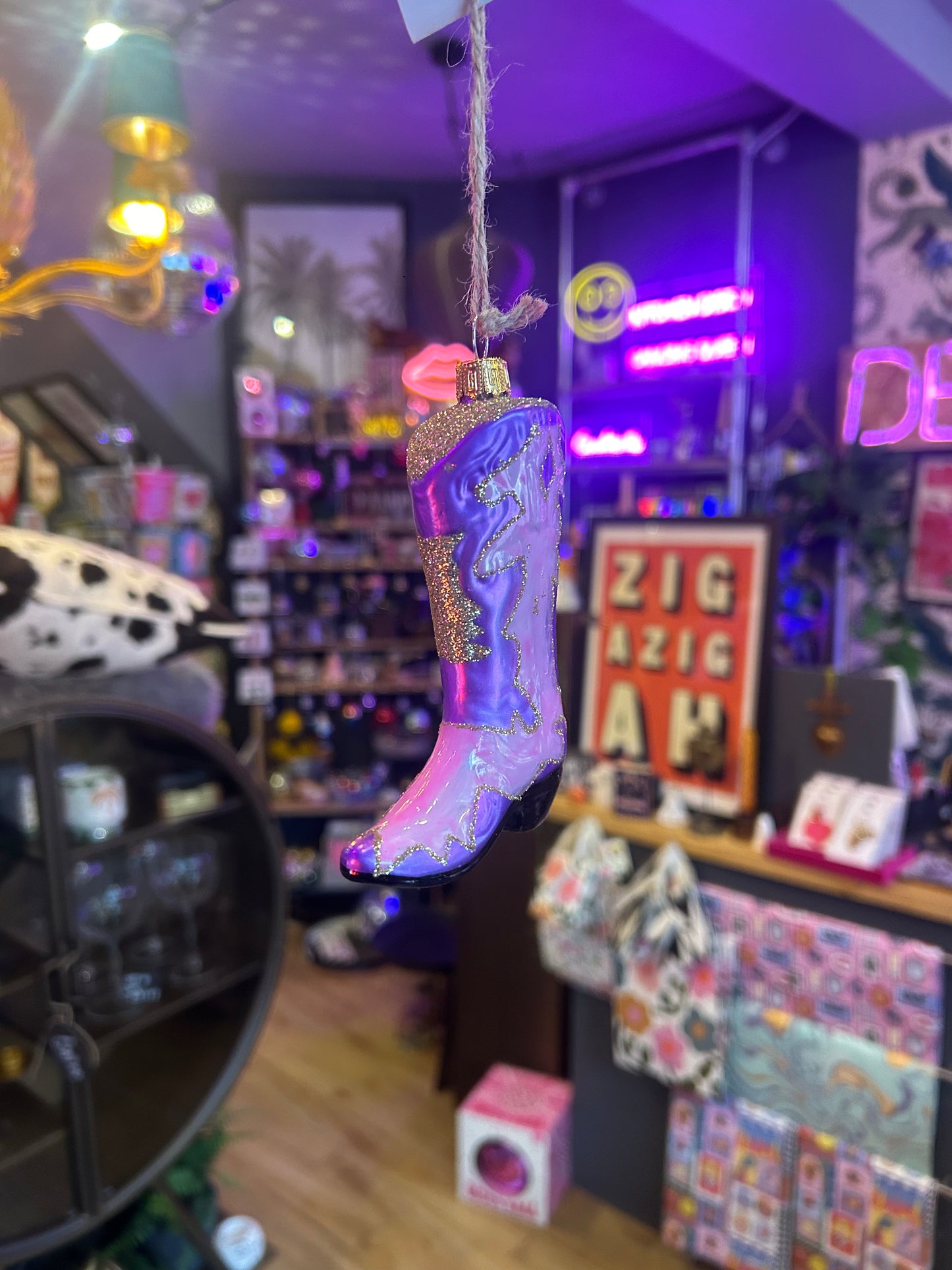 Cowboy Boot Decoration