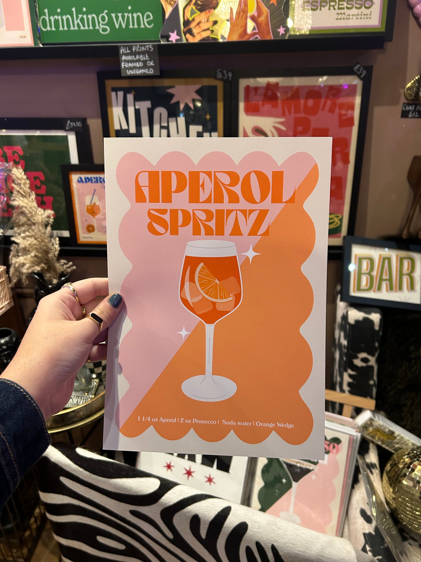 Aperol Spritz A4 Print