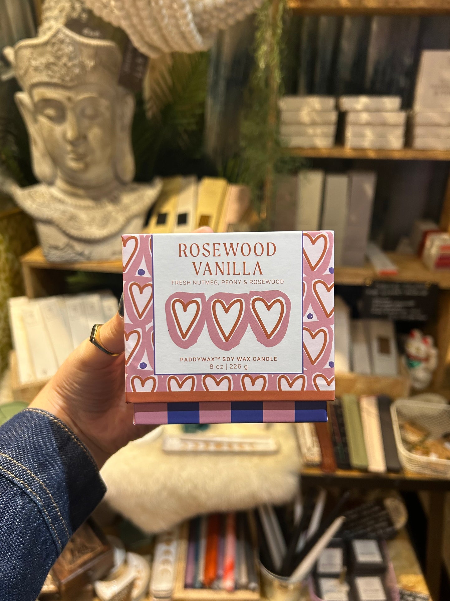 Hearts Candle