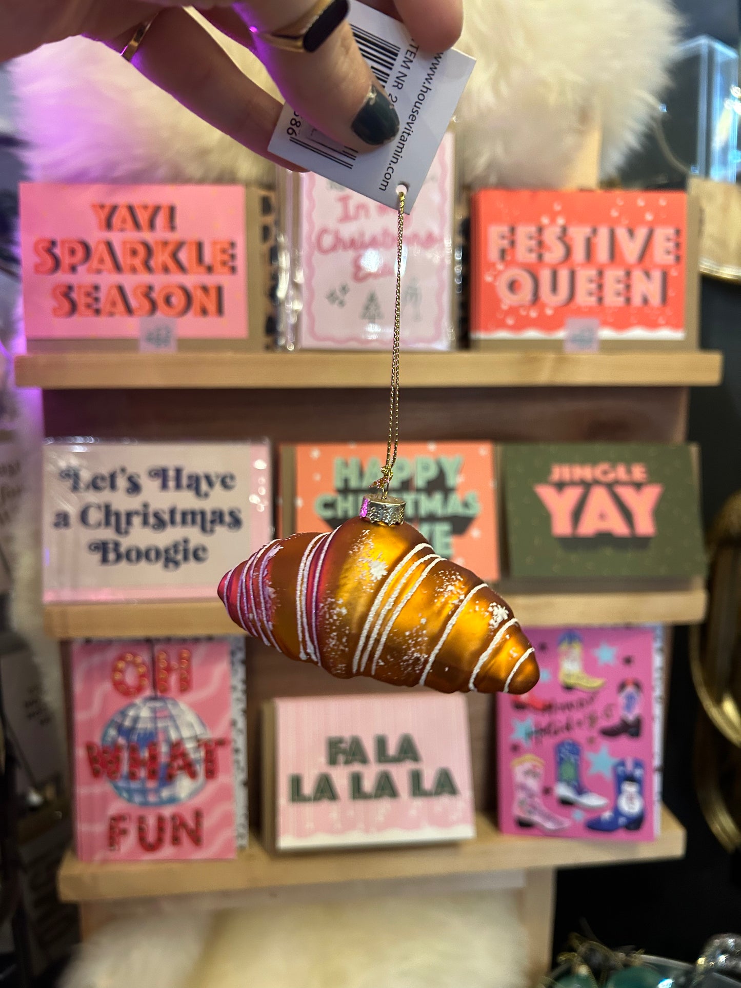 Croissant Hanging Decoration