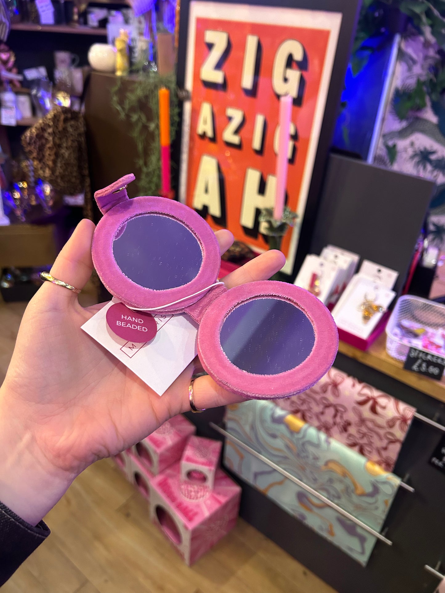 Lobster Compact Mirror