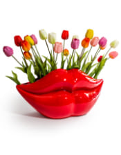Extra large red Lips planter