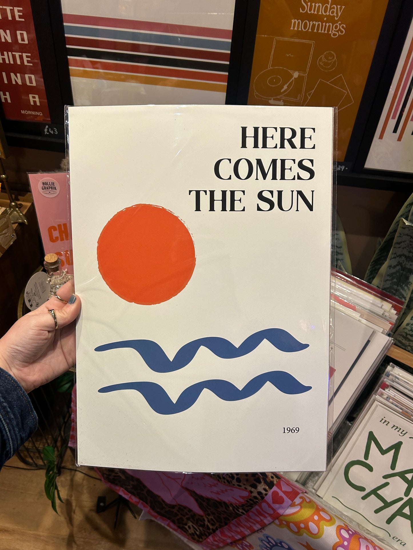 Here Comes The Sun A3 Print