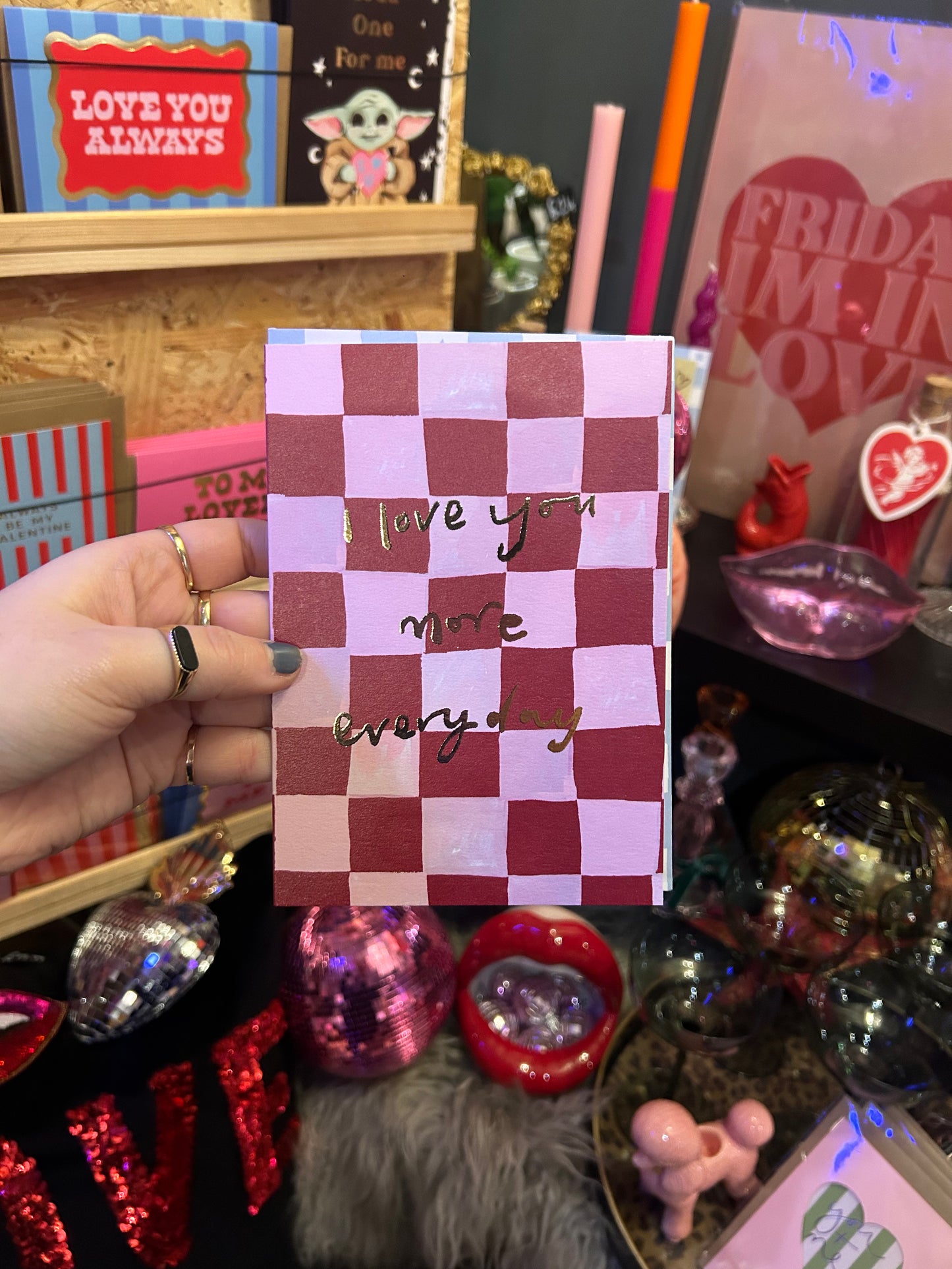 'I Love You More Everyday' Card