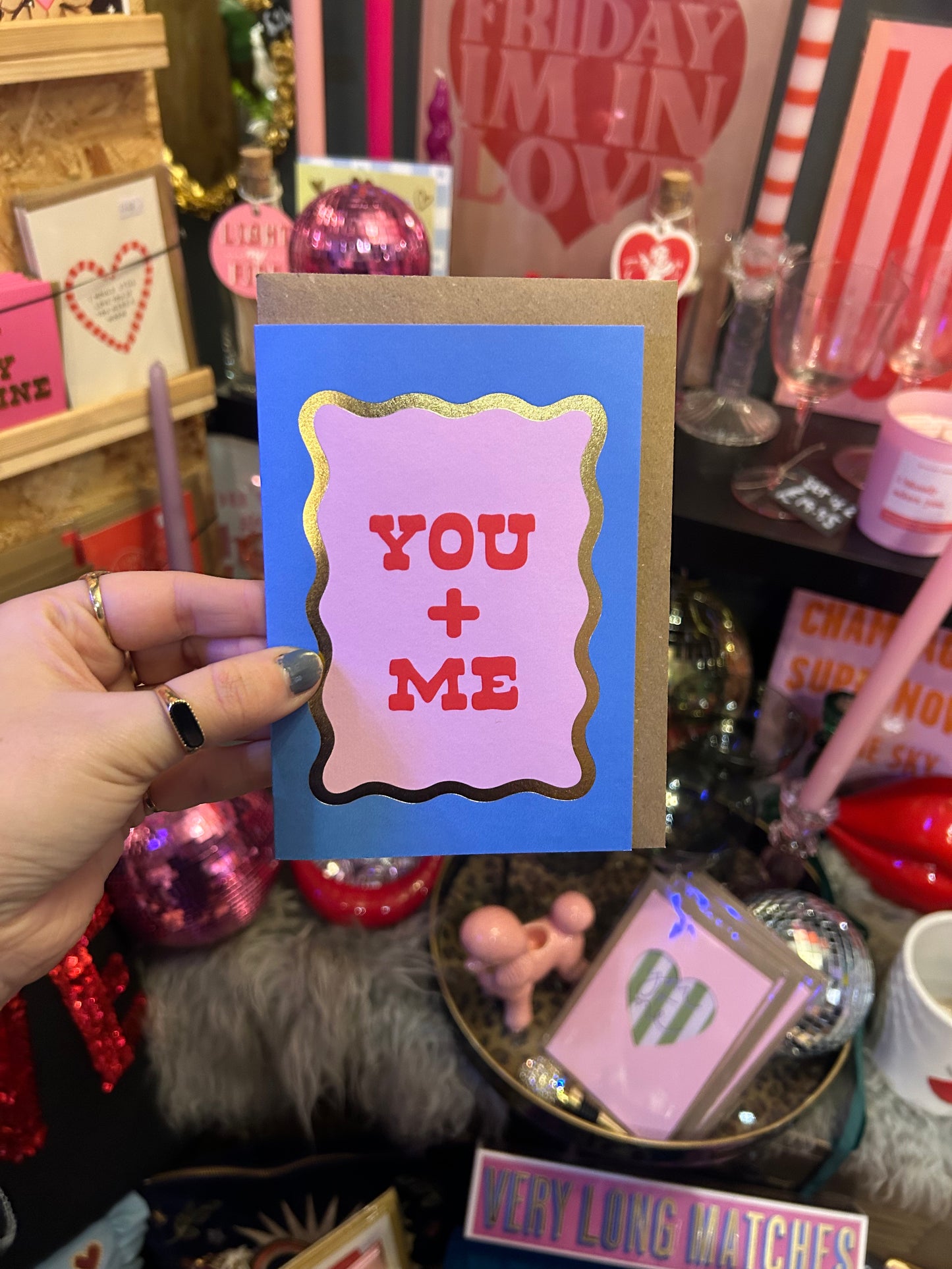 You + Me Card