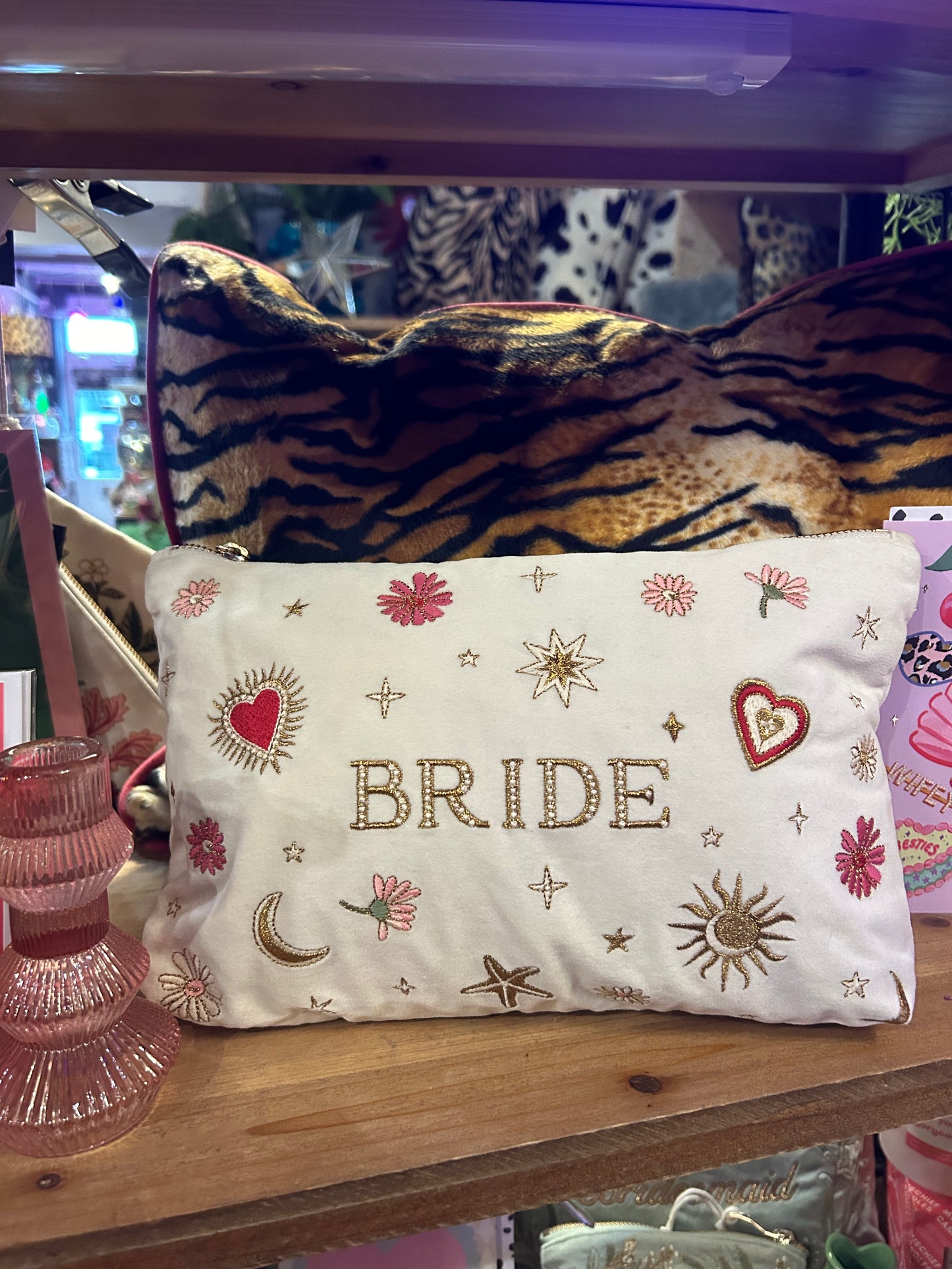 Elizabeth Scarlett Love Charm Bride Everyday Pouch