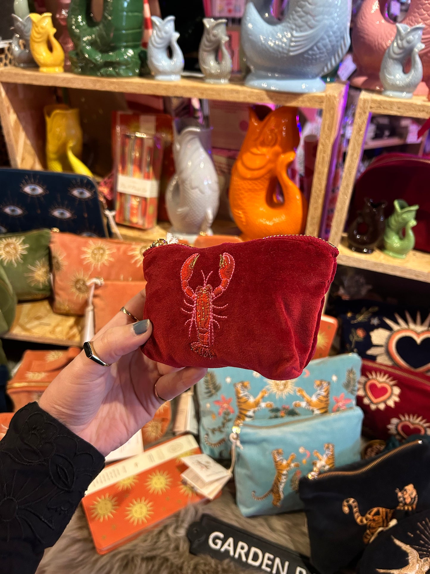Elizabeth Scarlett Lobster Coin Purse
