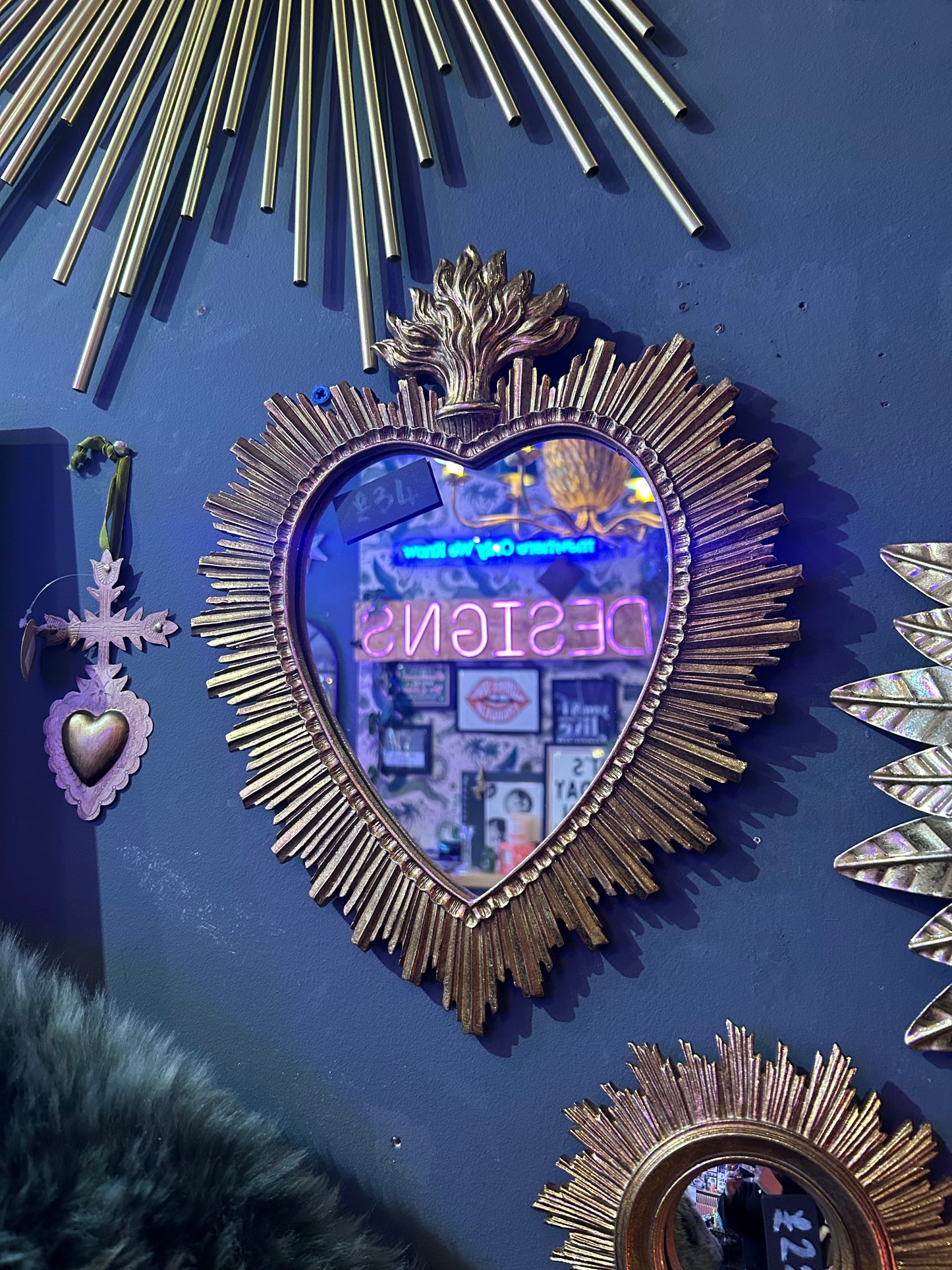 Medium Sacred Heart Mirror