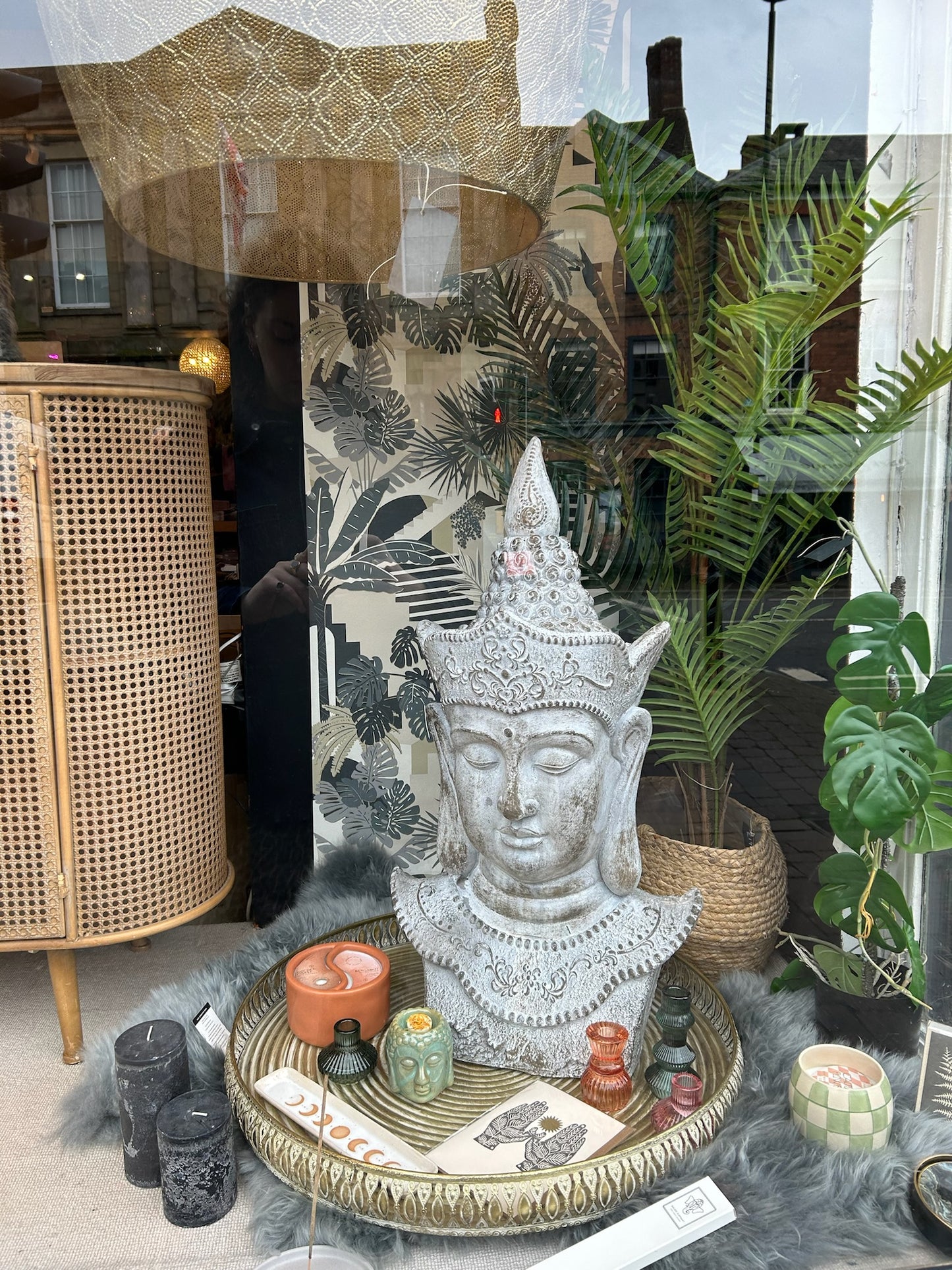 Large Buddha bust