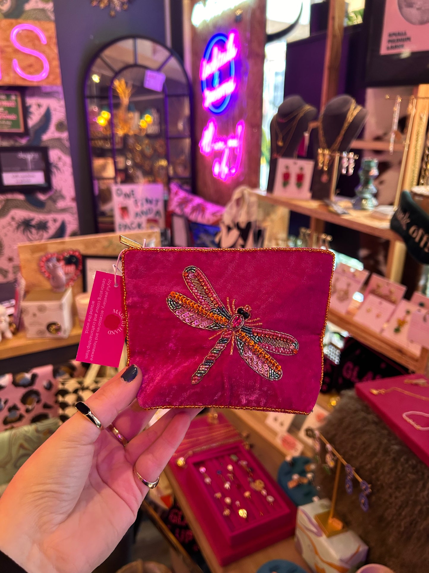 Dragonfly Make up Bag