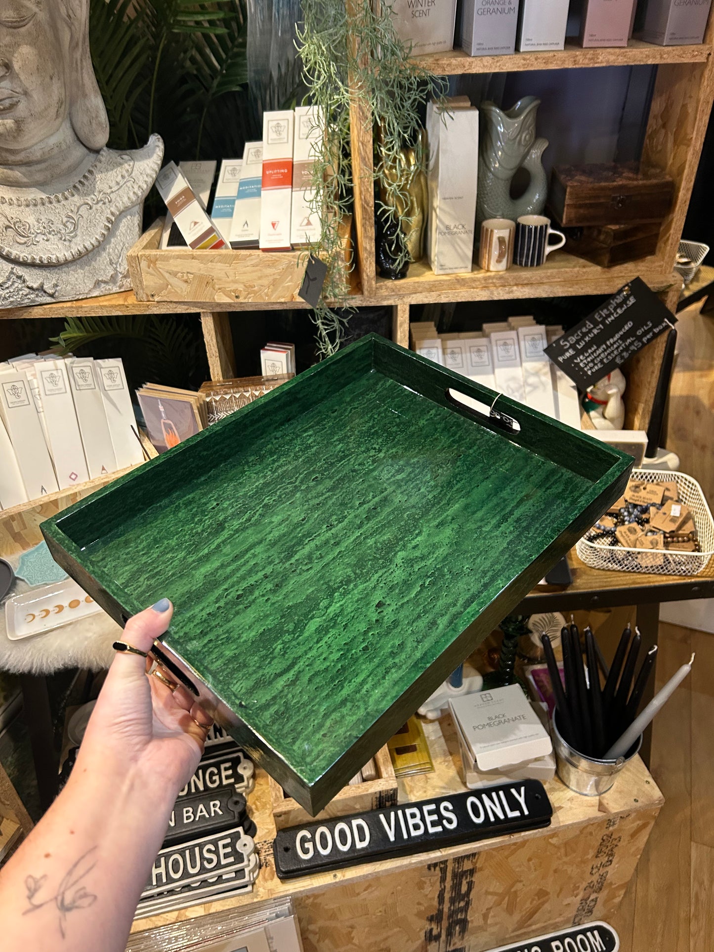 Green Tray