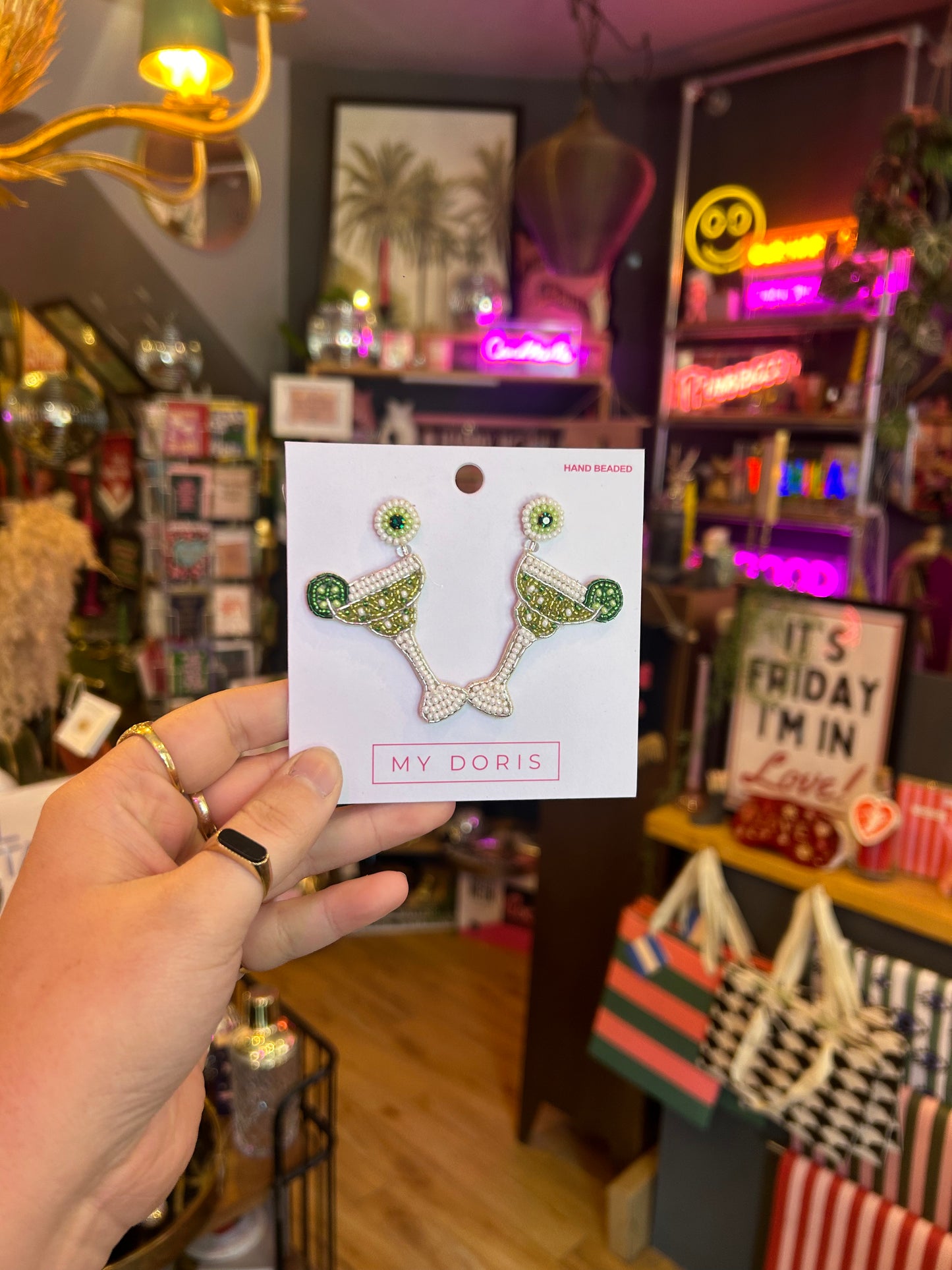 Margarita Beaded Earrings