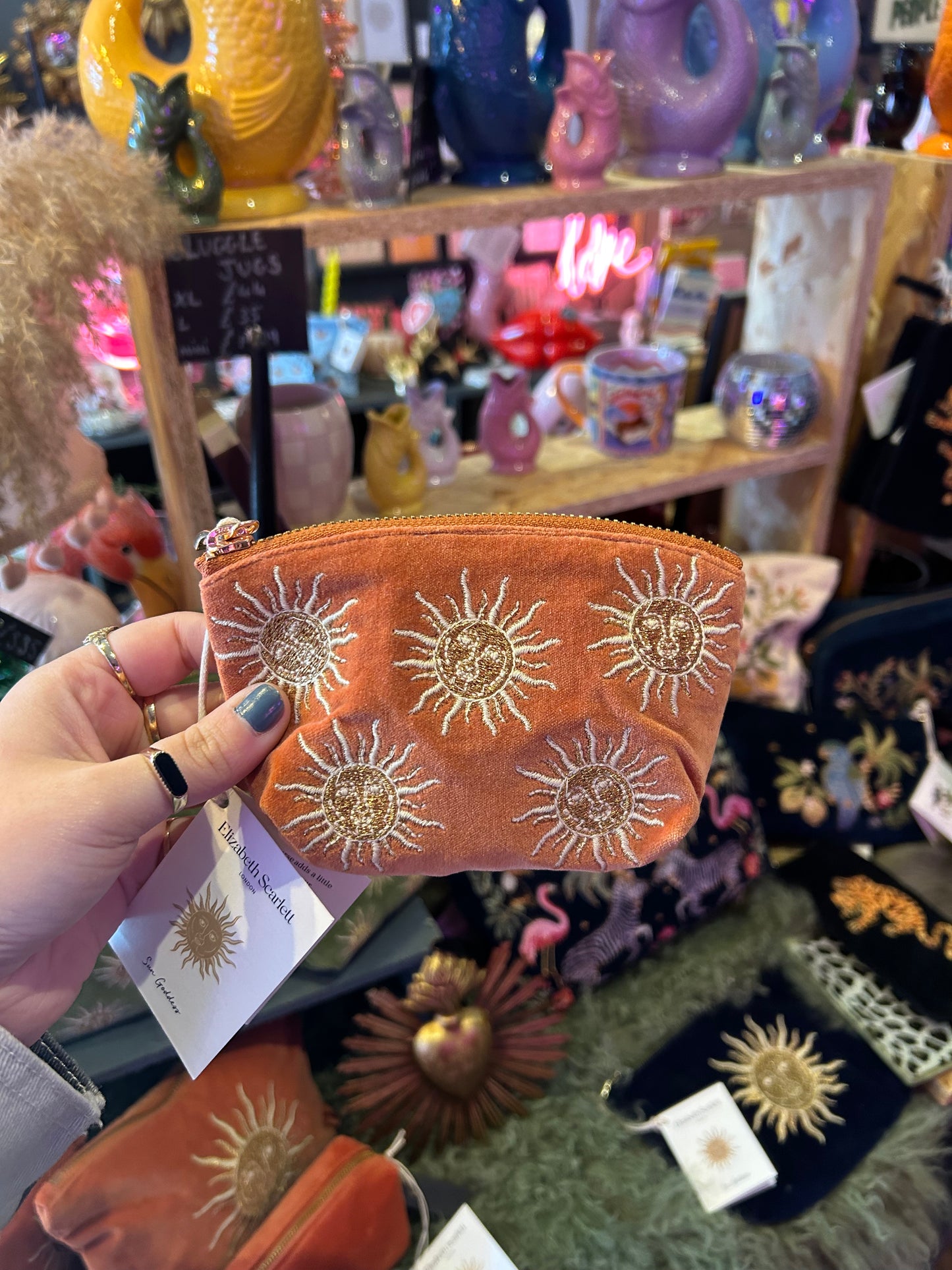 Elizabeth Scarlett Sun Goddess Coin Purse