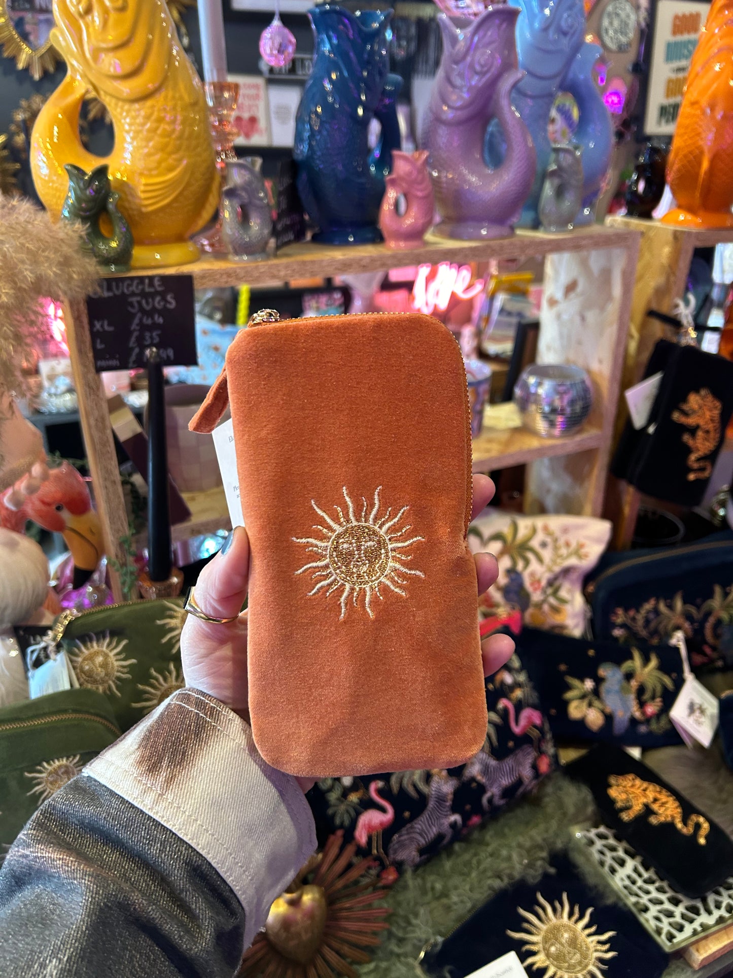 Elizabeth Scarlett Sun Goddess Glasses Case