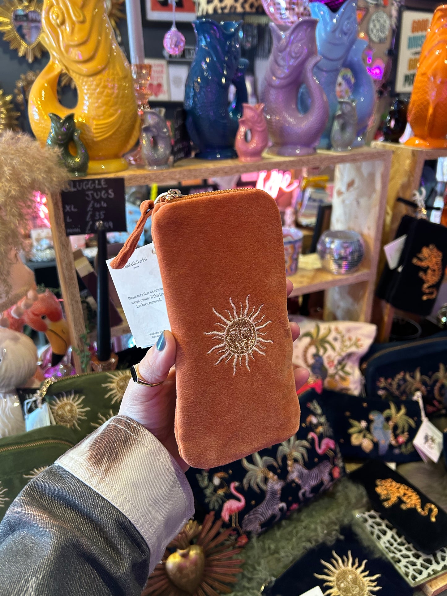 Elizabeth Scarlett Sun Goddess Glasses Case