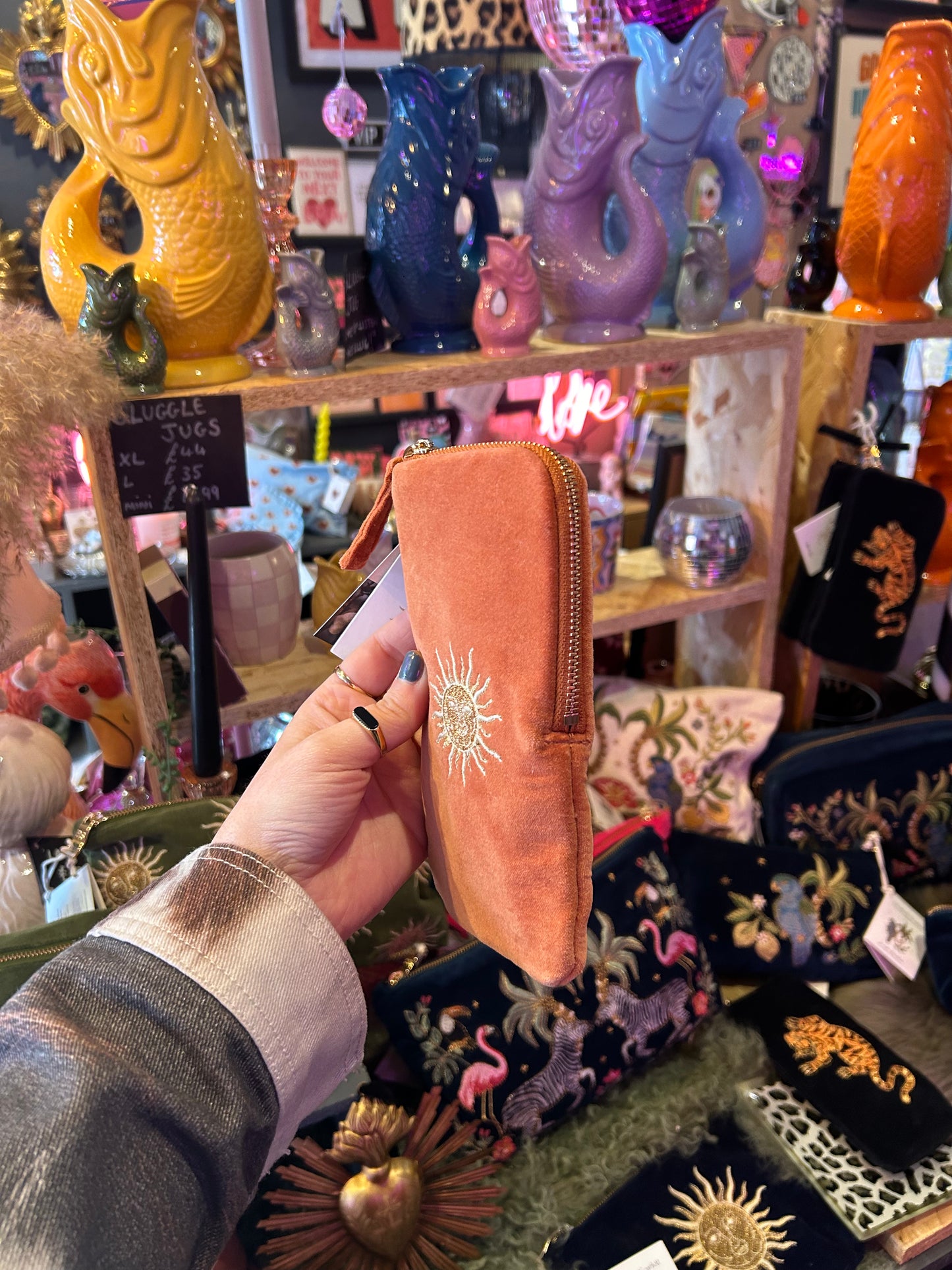 Elizabeth Scarlett Sun Goddess Glasses Case