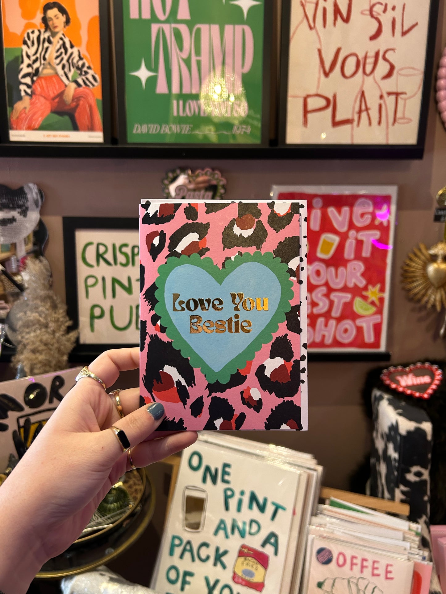 'Love You Bestie' Card