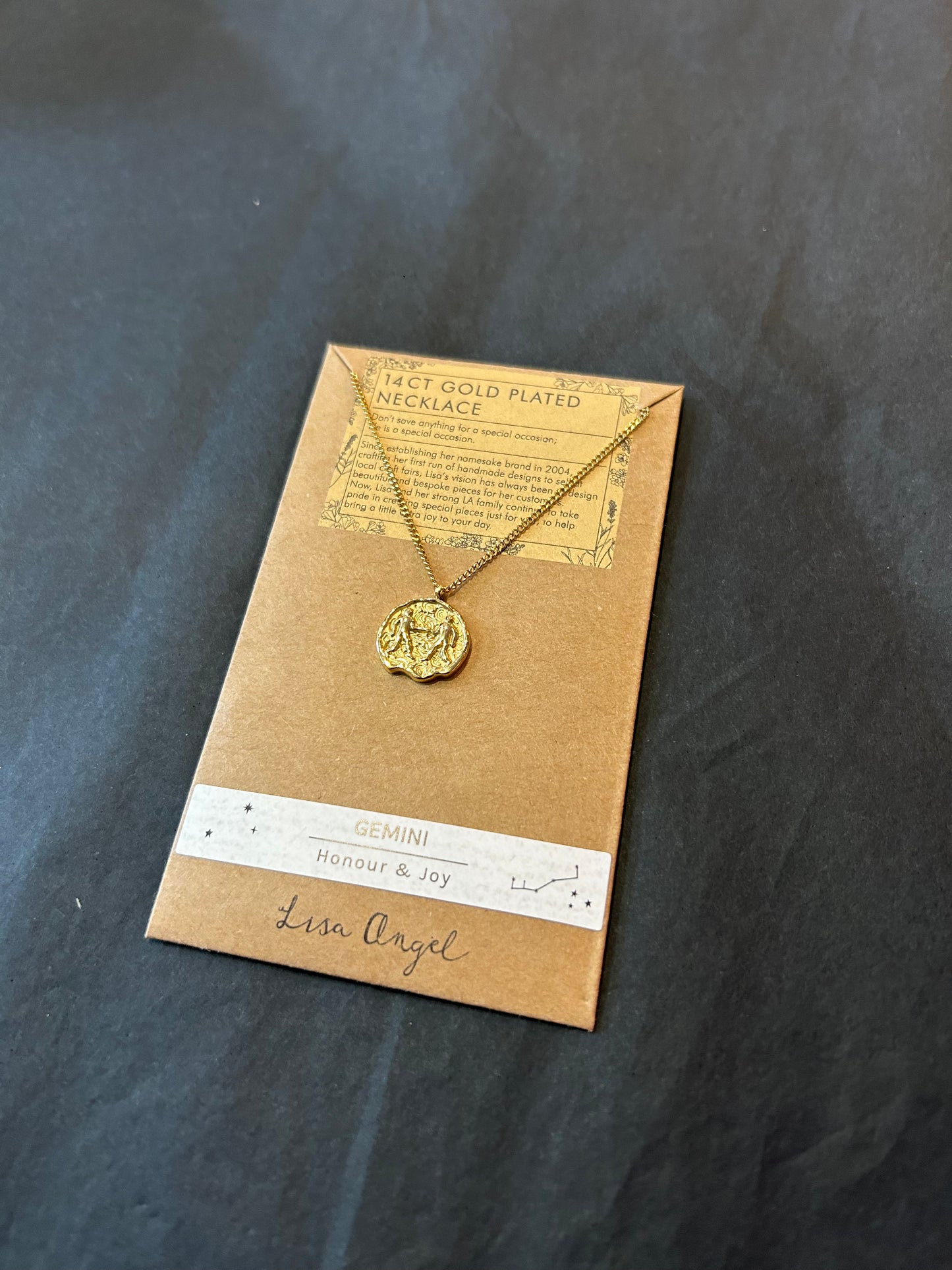 Gemini Pendant Necklace