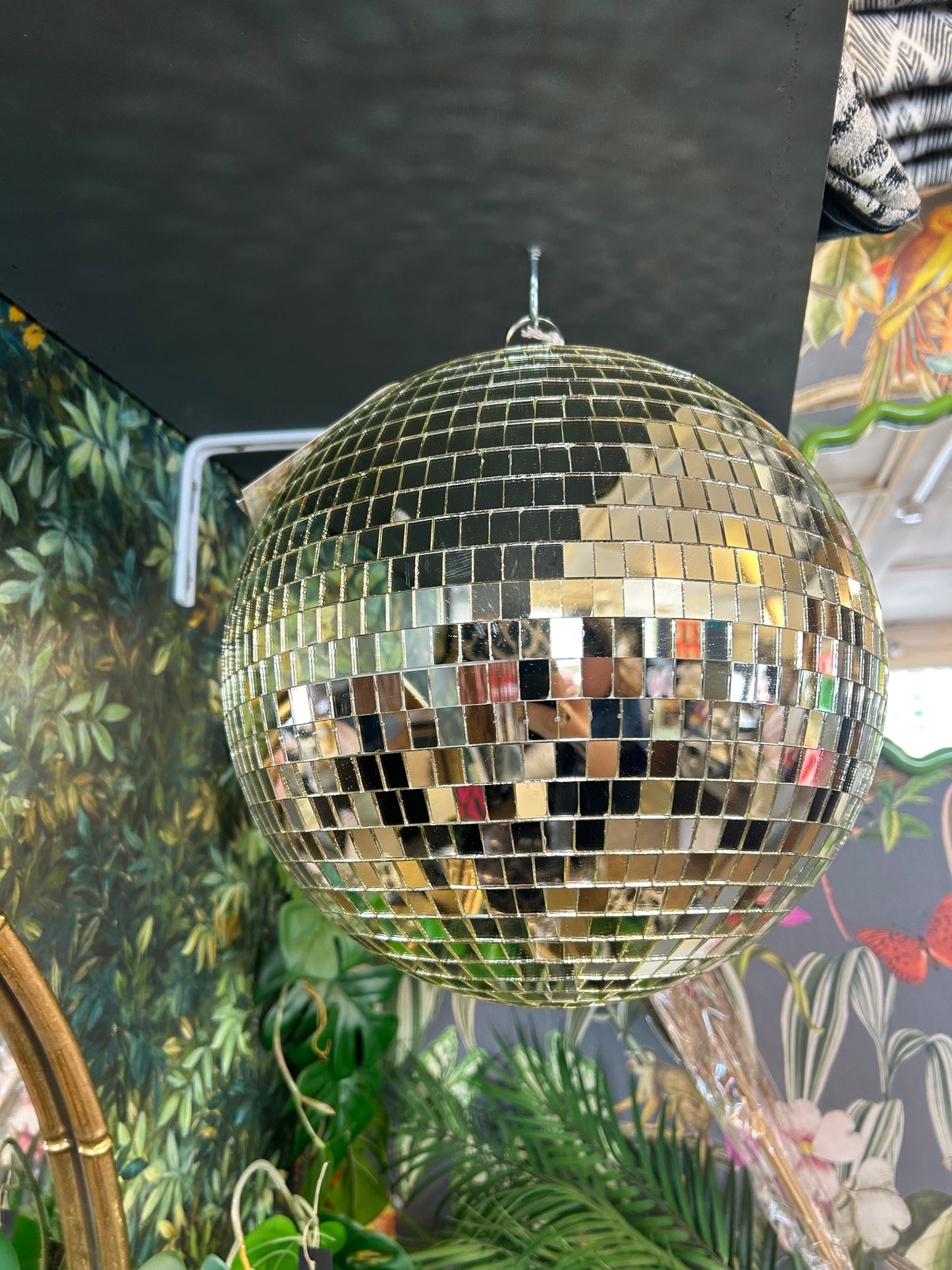 30cm Gold Disco Ball