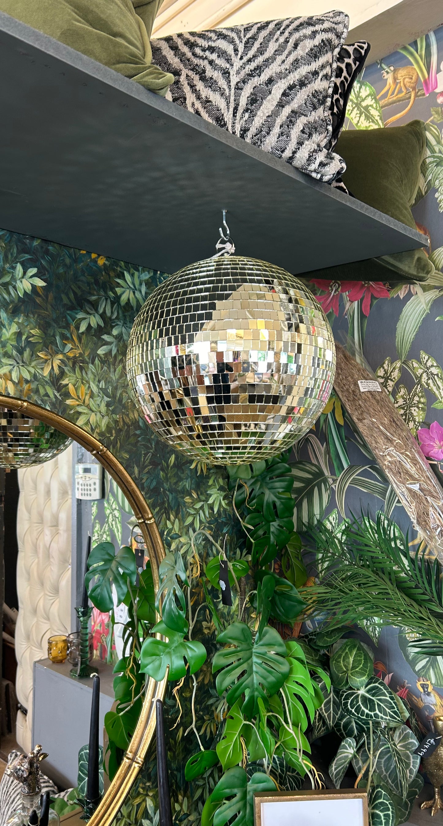30cm Gold Disco Ball