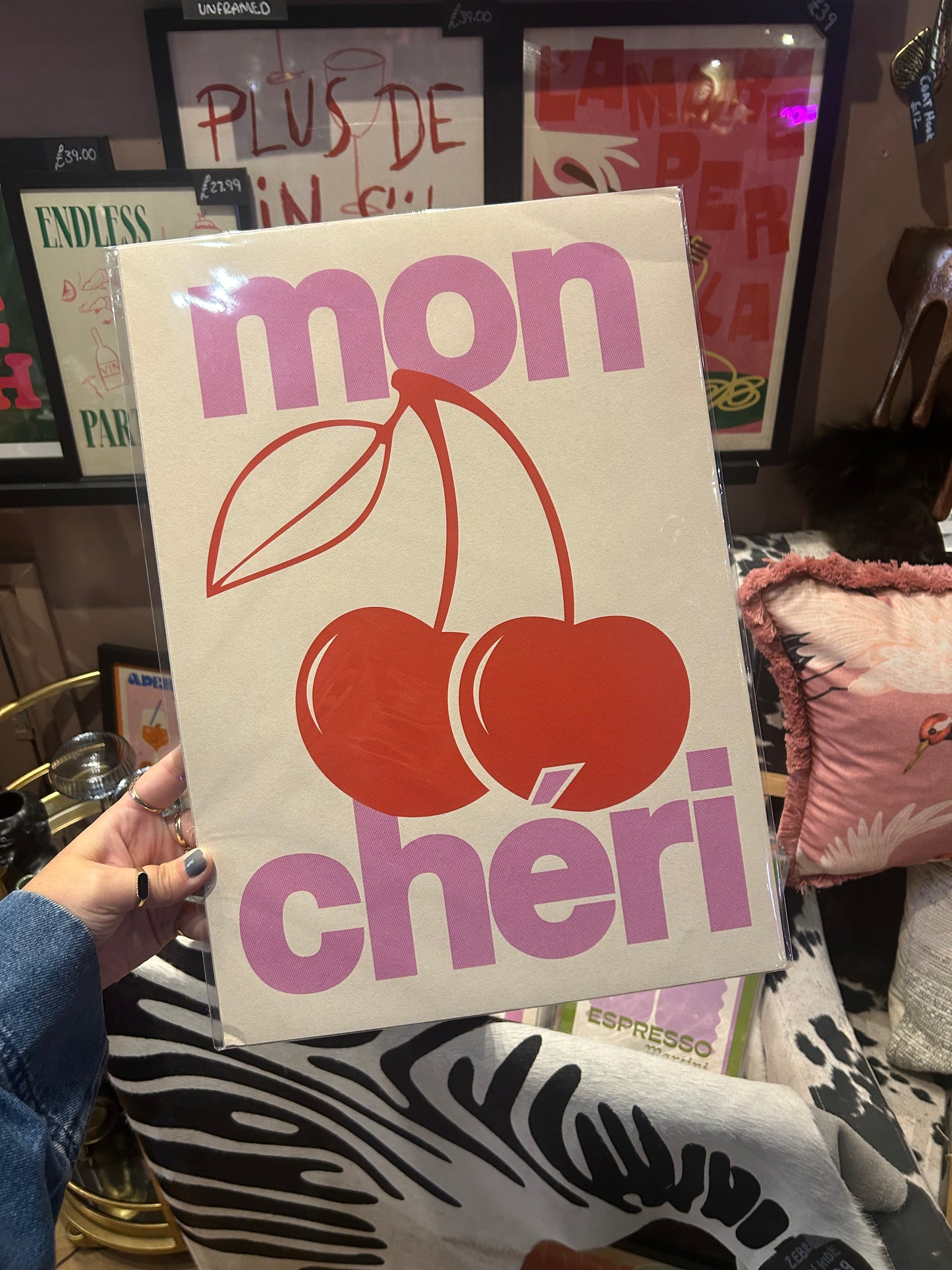 Mon Cheri A3 print