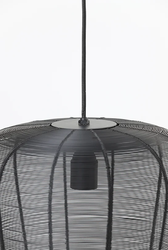 Black Hanging Metal Ceiling Light
