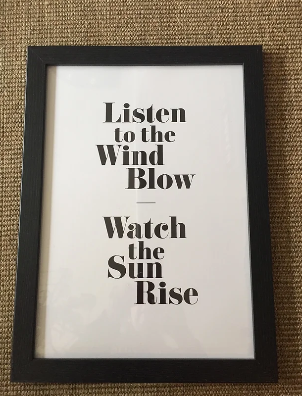 'Listen to the wind blow' Fleetwood Mac A3 print