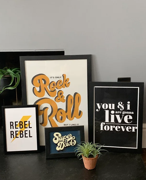 Live Forever A3 Print