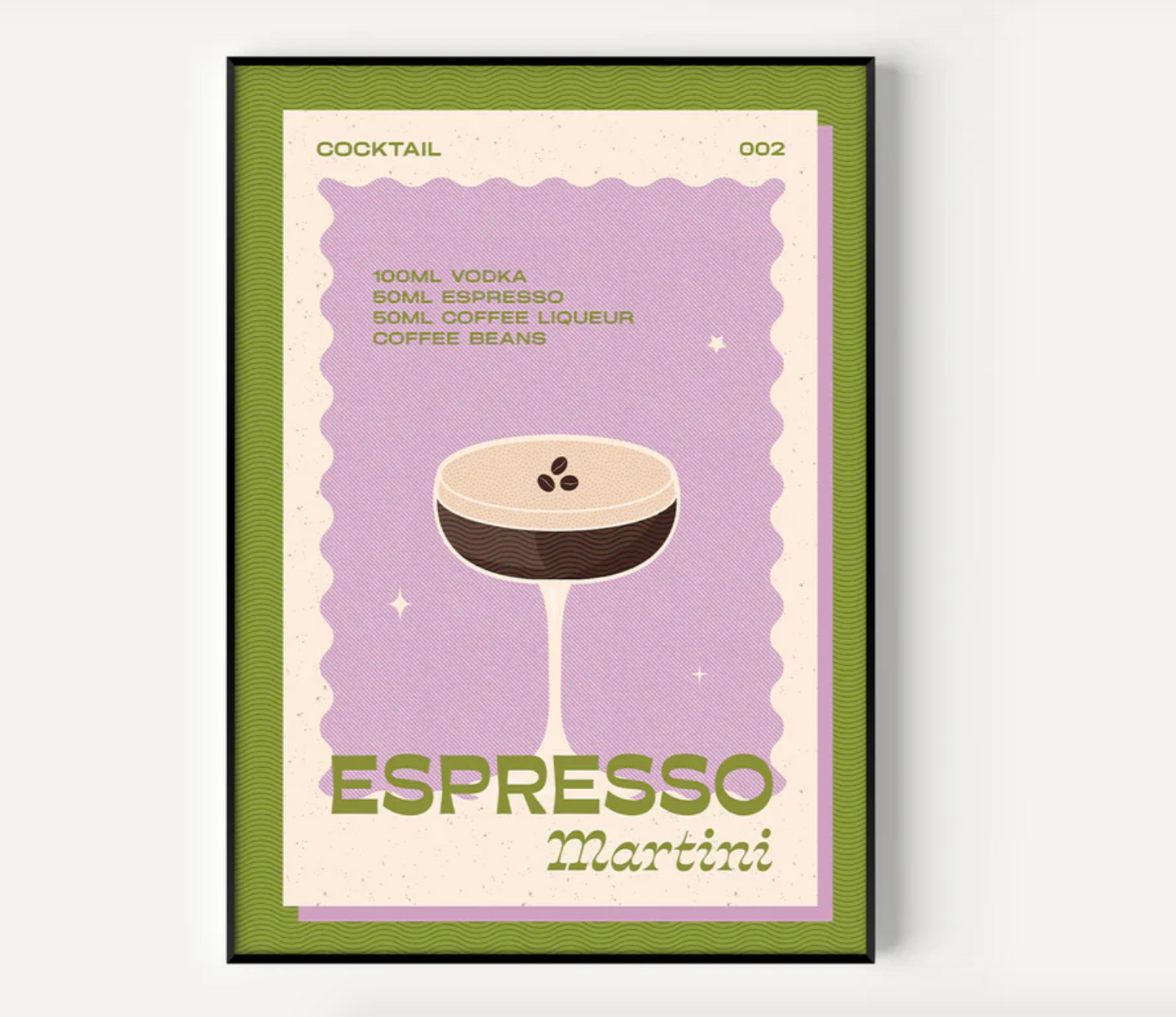 Espresso Martini A4 Print
