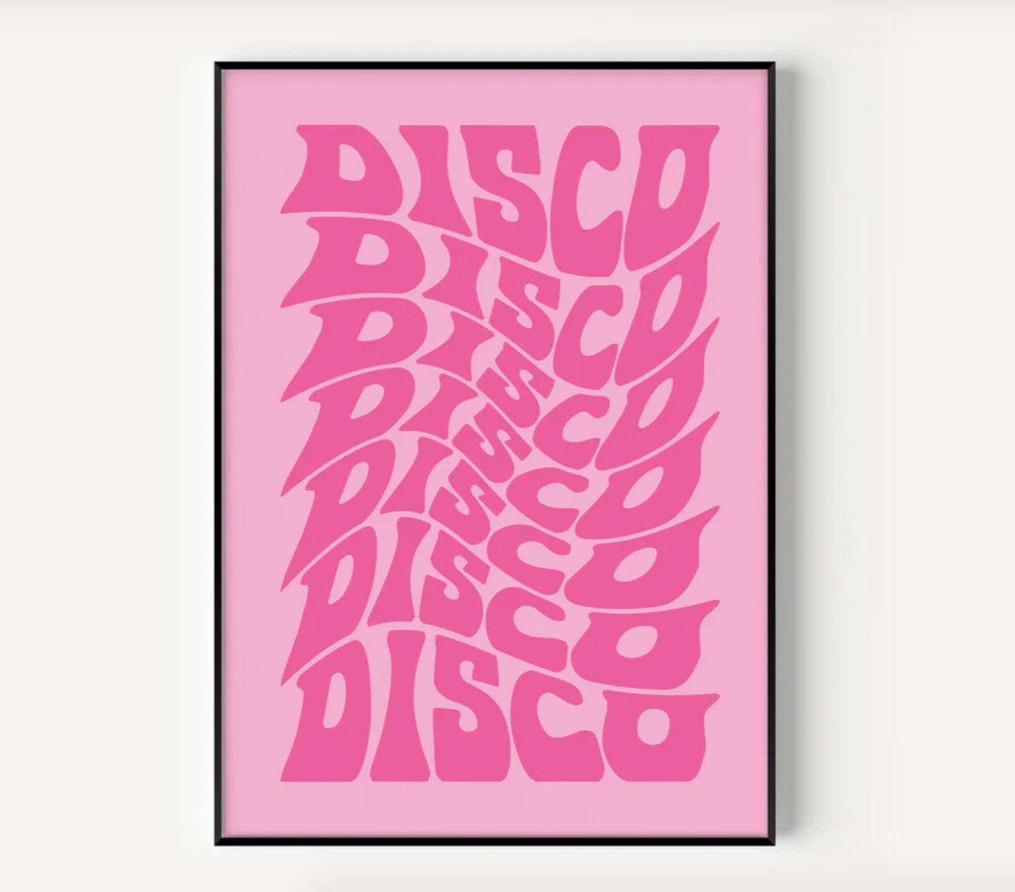 Disco A4 Print