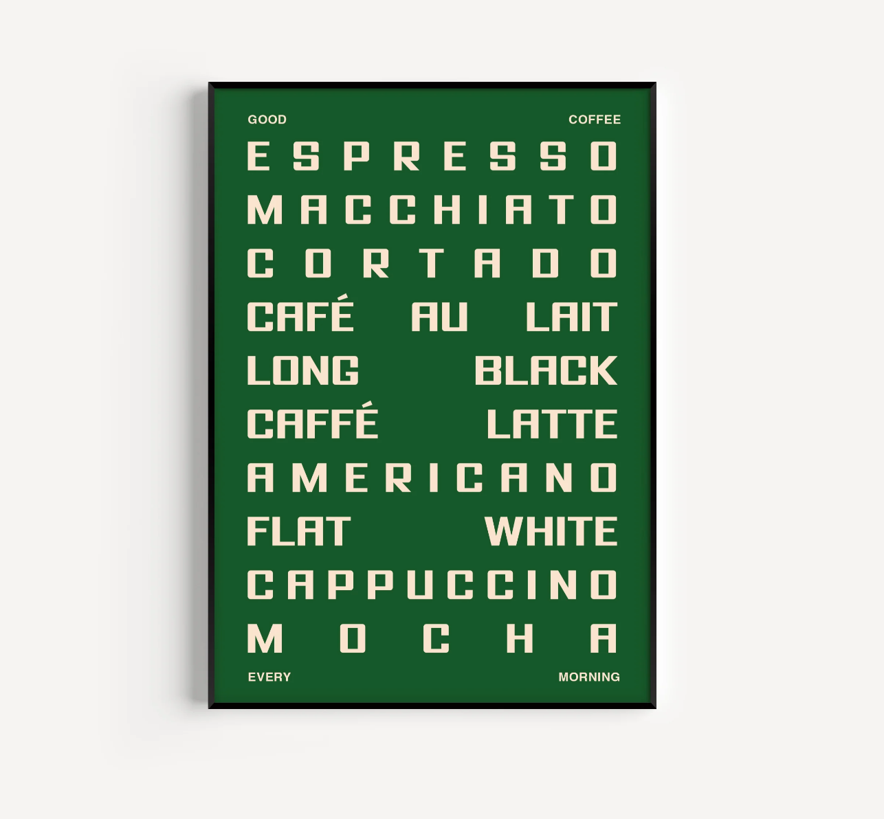 Coffee Inspired A3 Print