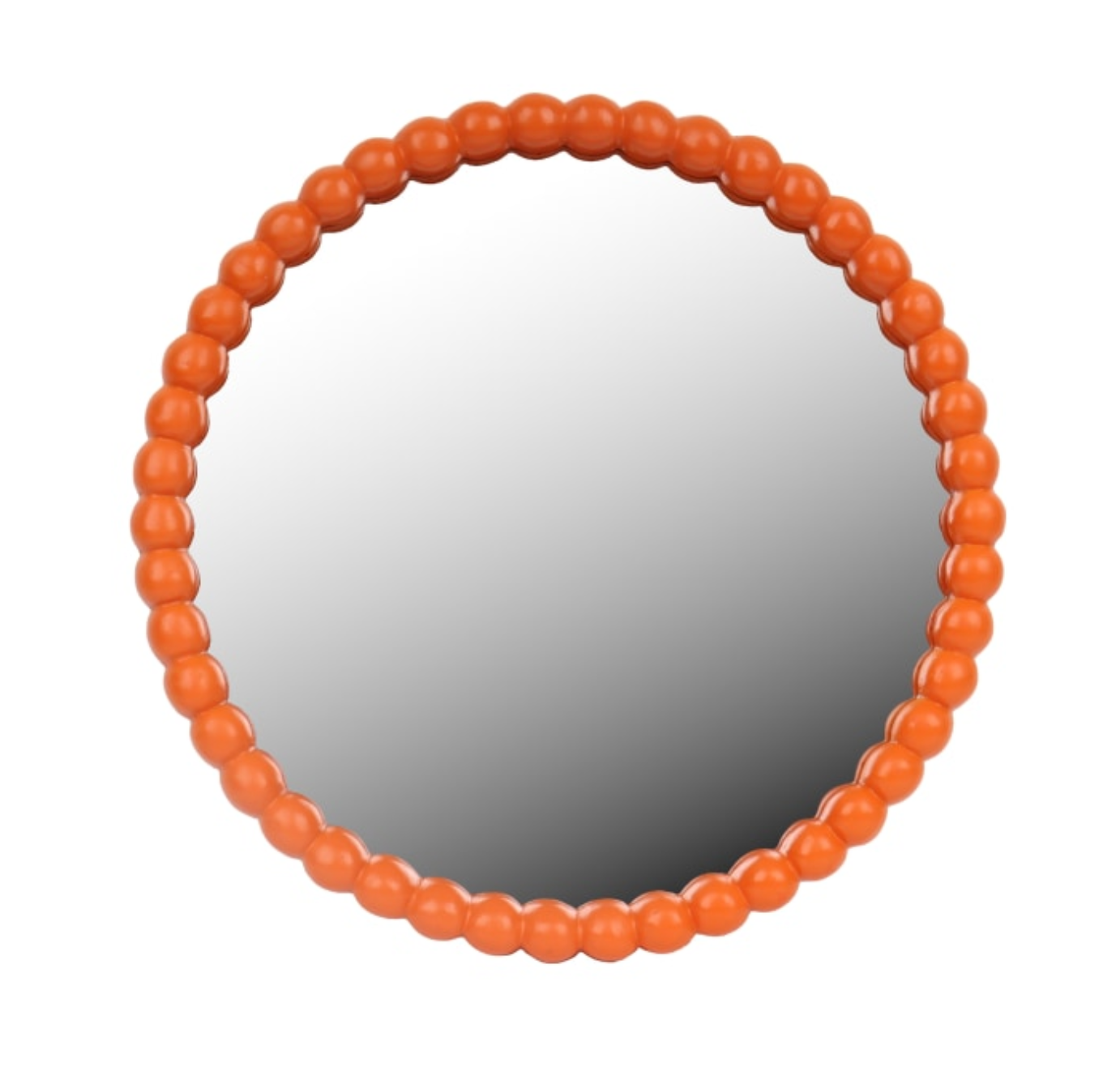 Orange Ball Framed Mirror
